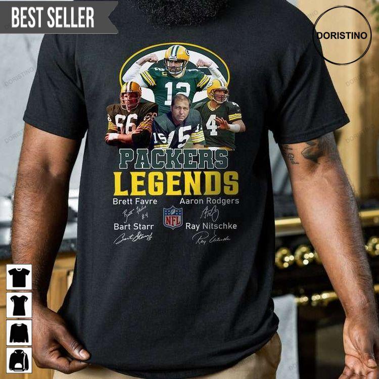 The Packers Legends Signatures 2022 Shirt The Packers Legends Signatures 2022 Shirt