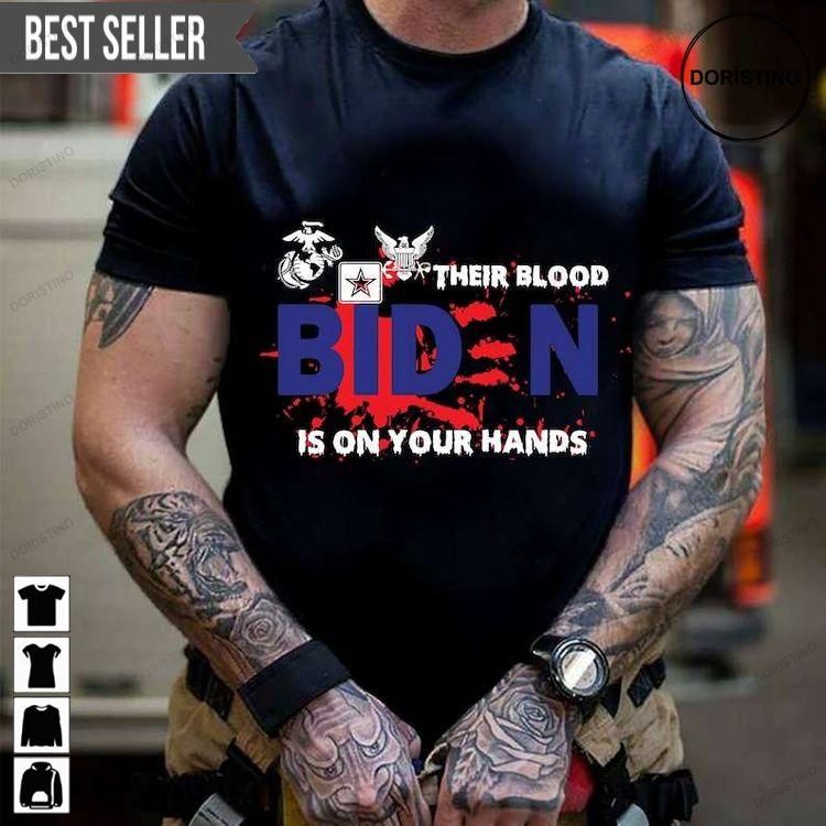Their Blood Is On Your Hands Unisex Tshirt Their Blood Is On Your Hands Unisex Tshirt