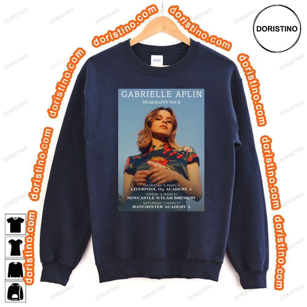 Gabrielle Aplin Daer Happy Uk Tour 2019 Shirt Gabrielle Aplin Daer Happy Uk Tour 2019 Shirt
