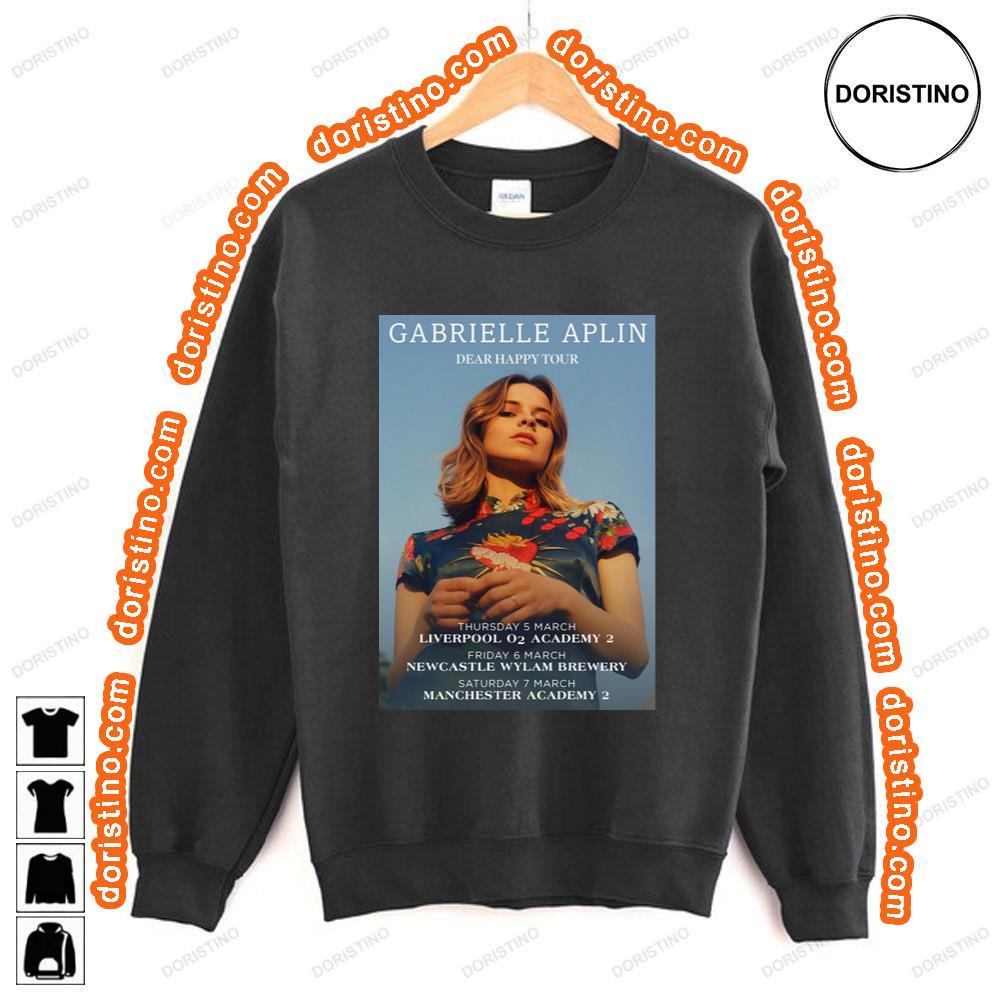 Gabrielle Aplin Daer Happy Uk Tour 2019 Shirt Gabrielle Aplin Daer Happy Uk Tour 2019 Shirt