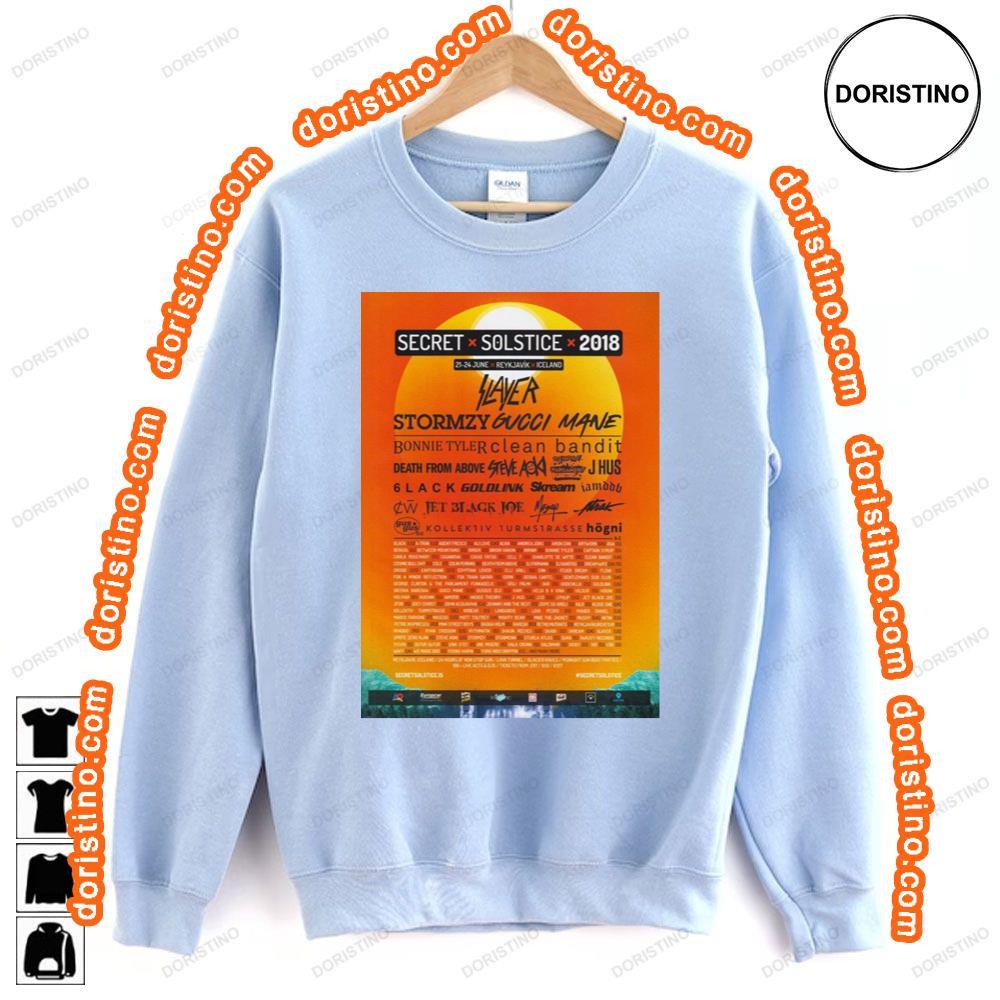 Secret Solstice Festival 2018 Slayer Stormy Gucci Mane Awesome Shirt Secret Solstice Festival 2018 Slayer Stormy Gucci Mane Awesome Shirt