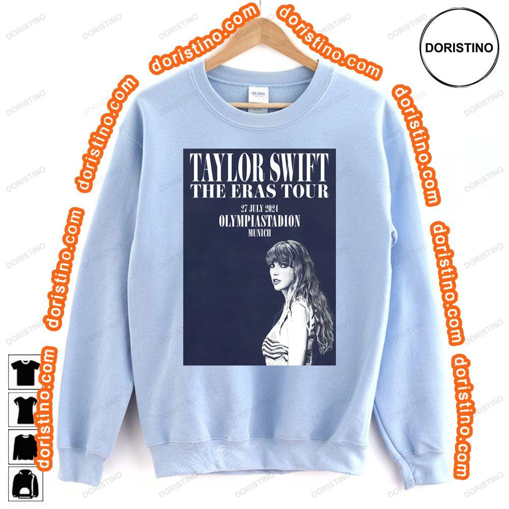 Taylor Swift Eras Stadium 27 July 2024 World Tour Olympiastadion Munich Shirt Taylor Swift Eras Stadium 27 July 2024 World Tour Olympiastadion Munich Shirt