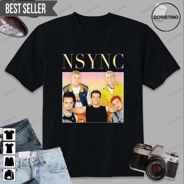 Nsync Boy Band Graphic Awesome Shirt Nsync Boy Band Graphic Awesome Shirt