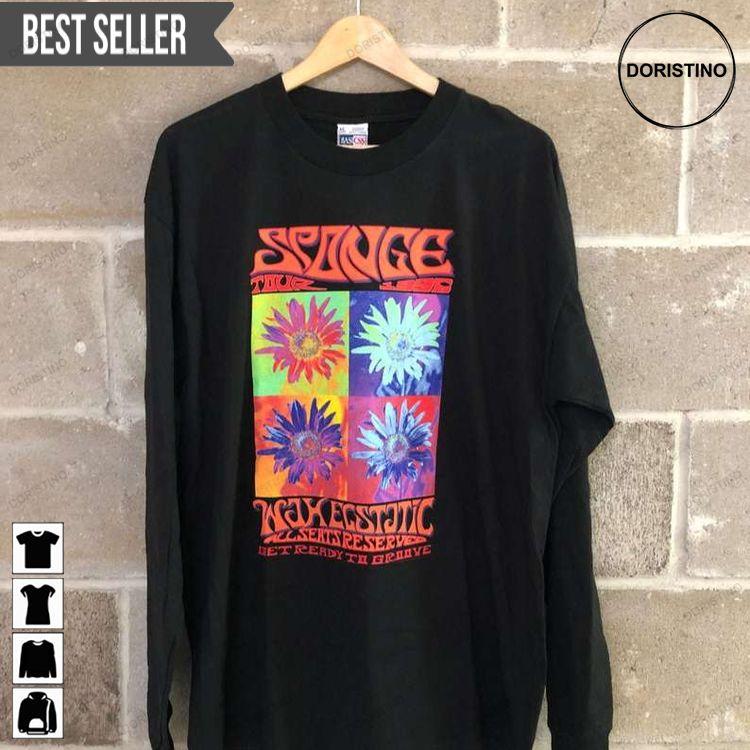 Sponge Wax Ecstatic Vintage 1996 Tshirt Sponge Wax Ecstatic Vintage 1996 Tshirt