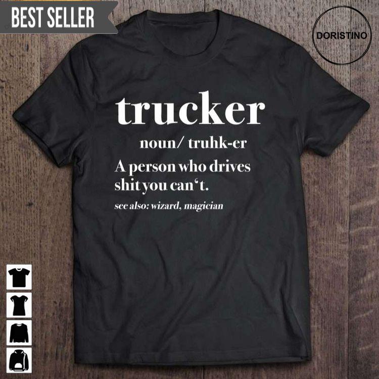 Trucker Definition Truck Driver Short Sleeve Shirt Trucker Definition Truck Driver Short Sleeve Shirt