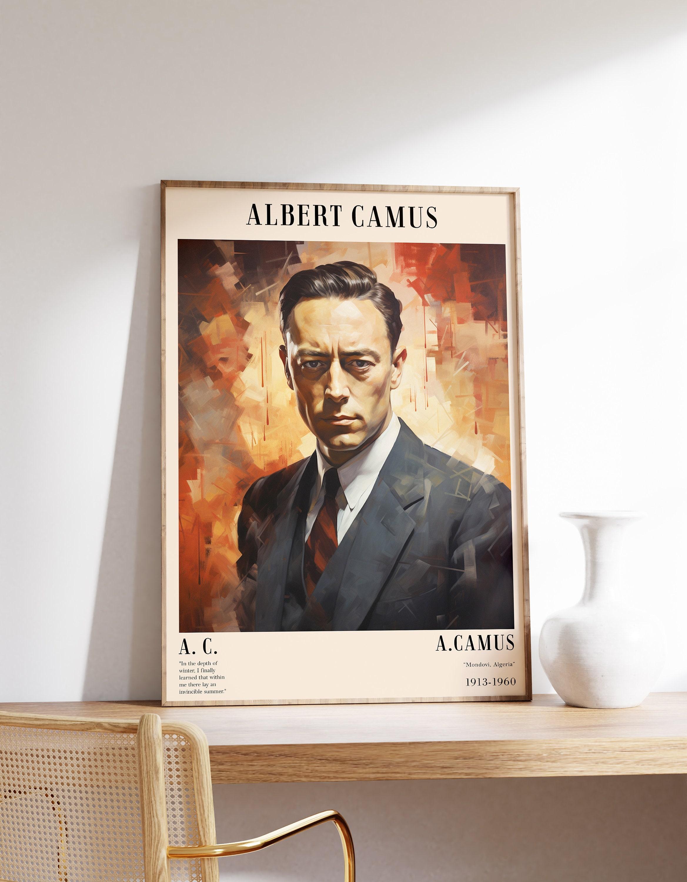 Albert Camus 4 Limited Edition Posters (No Frame)