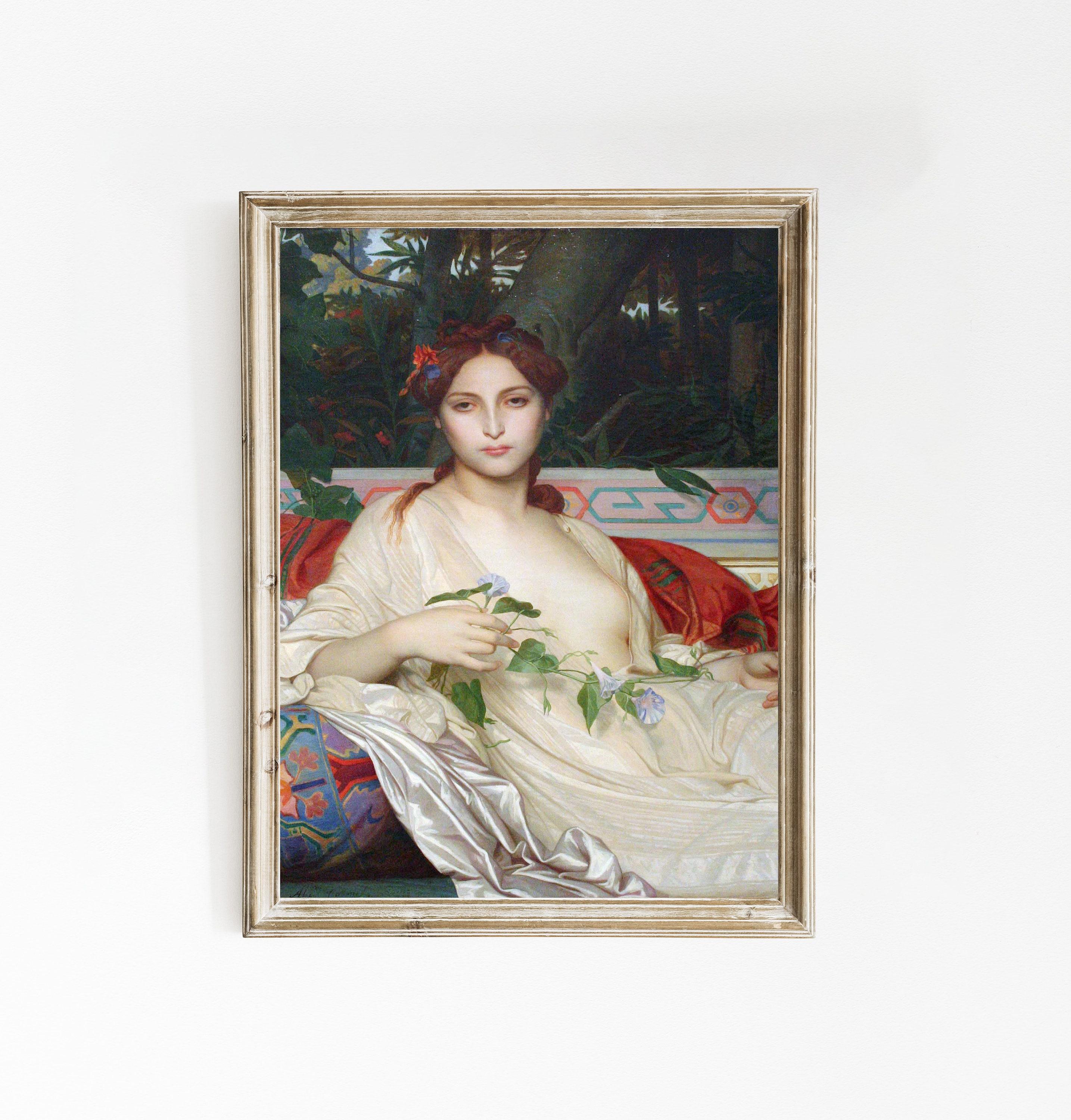 Alexandre Cabanel Albayd 1848 Vintage Awesome Poster (No Frame)