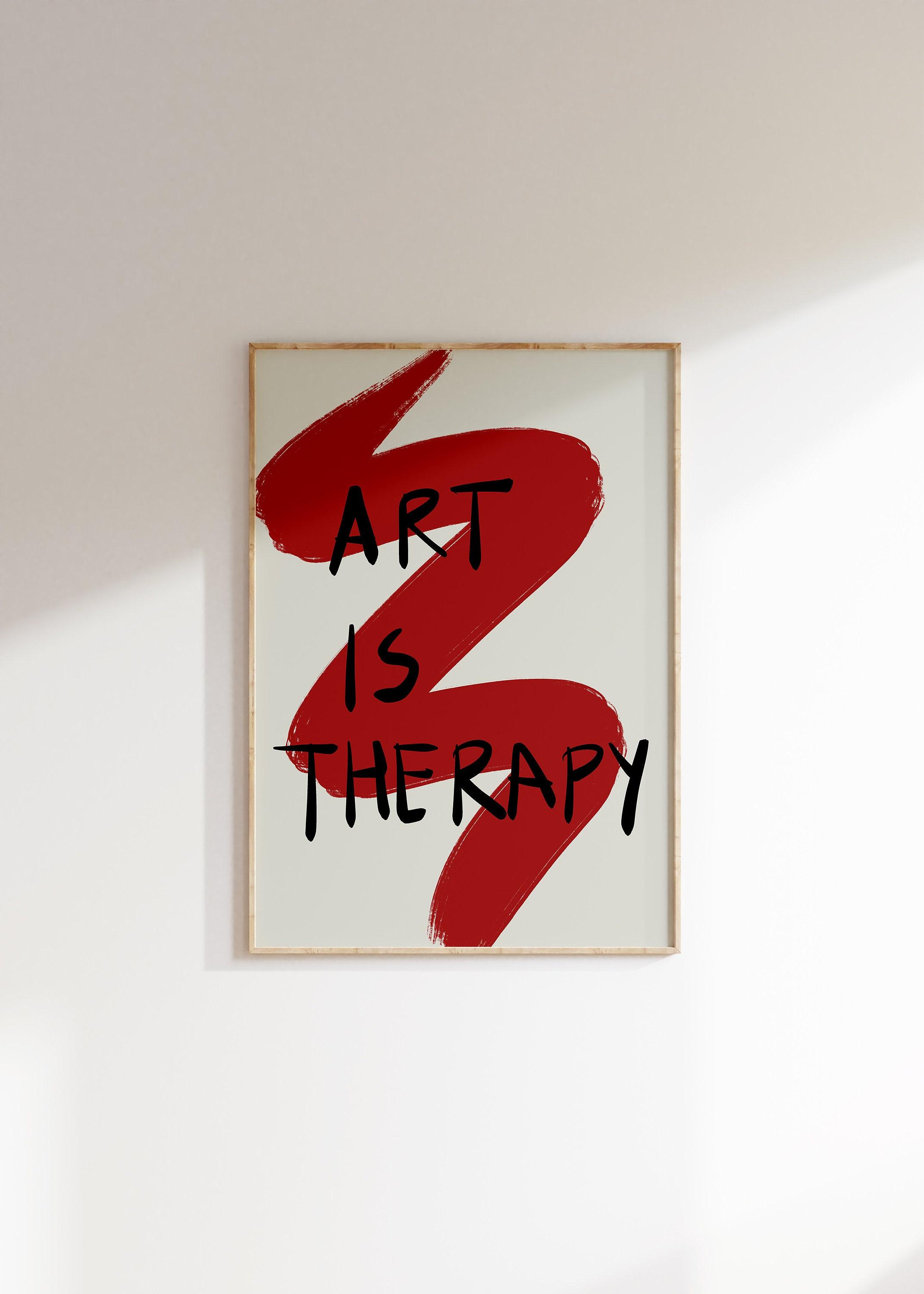 Art Therapy Awesome Poster (No Frame) Art Therapy Awesome Poster (No Frame)