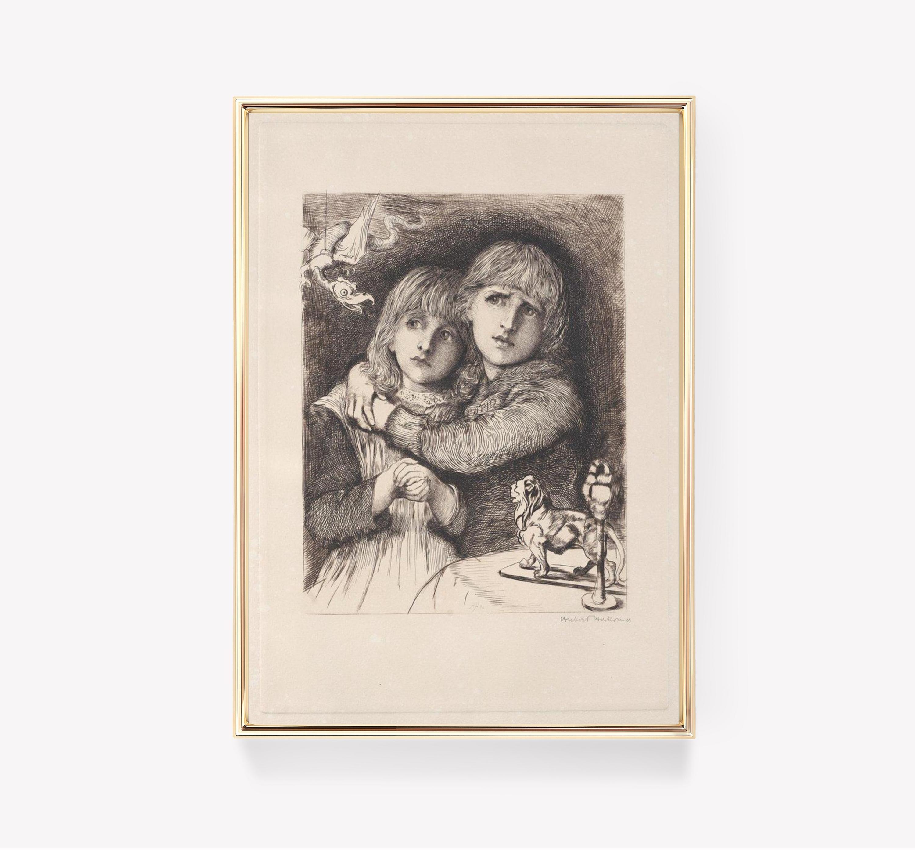 Arthur Rackham Illustration Gtterdmmerung Art Vintage Awesome Poster (No Frame) Arthur Rackham Illustration Gtterdmmerung Art Vintage Awesome Poster (No Frame)