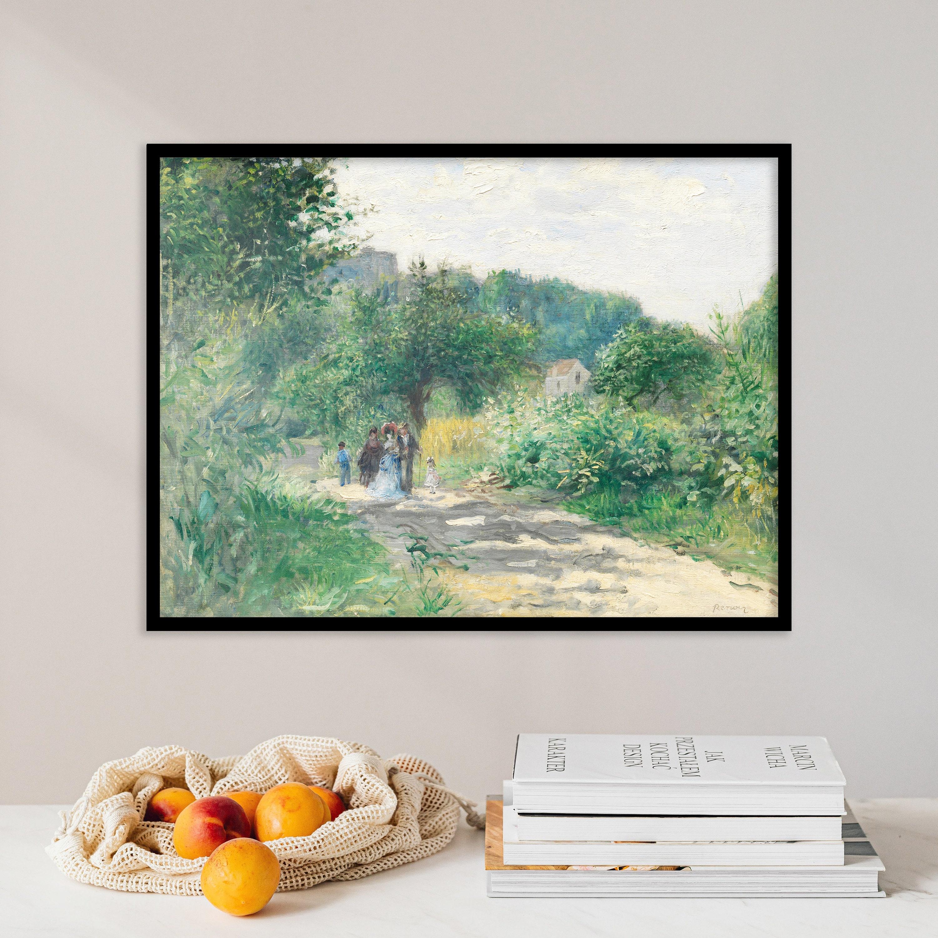 Auguste Renoir A Road In Louveciennes 1870 Landscape Awesome Poster (No Frame) Auguste Renoir A Road In Louveciennes 1870 Landscape Awesome Poster (No Frame)