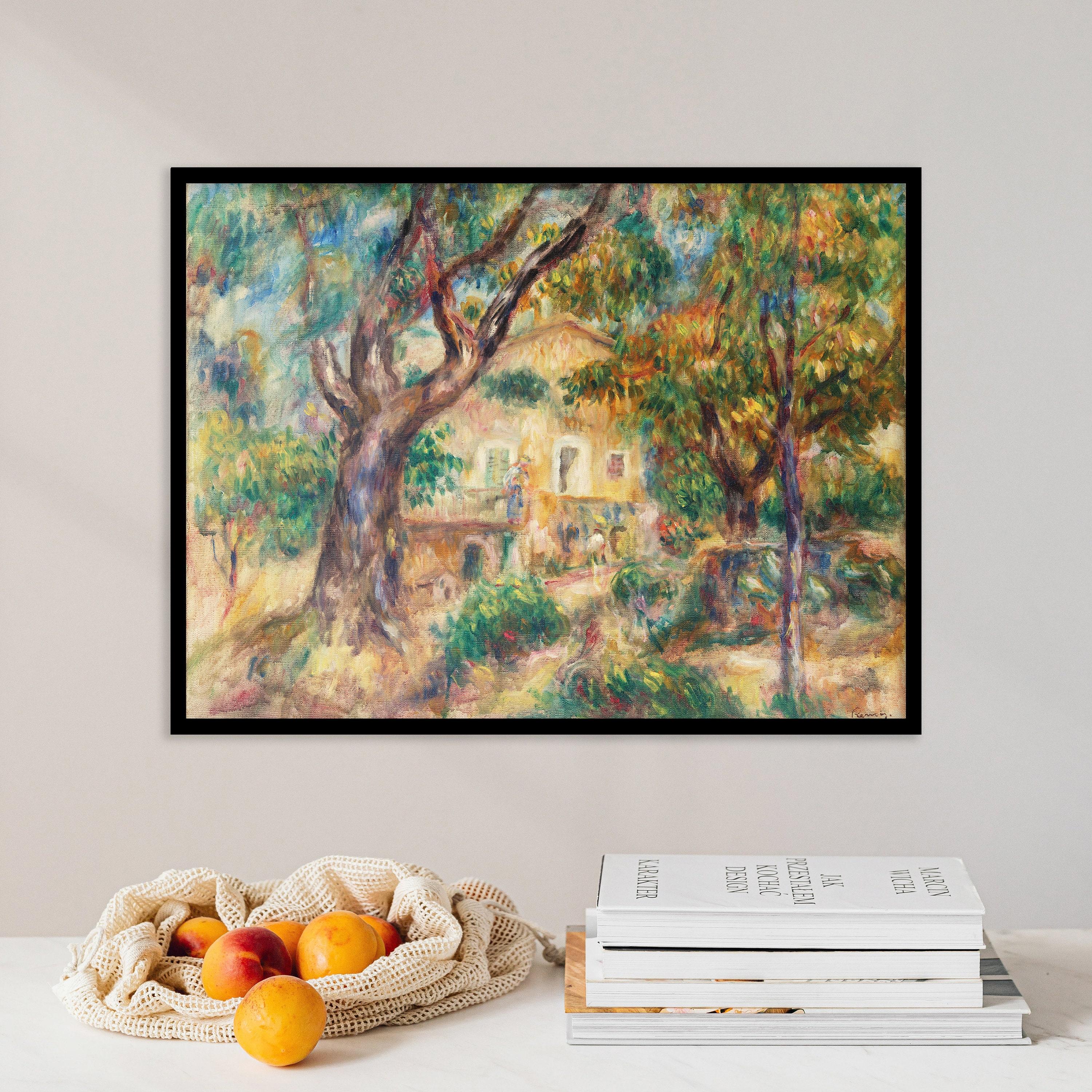 Auguste Renoir The Farm At Les Collettes Cagnes 1908 Landscape Awesome Poster (No Frame) Auguste Renoir The Farm At Les Collettes Cagnes 1908 Landscape Awesome Poster (No Frame)