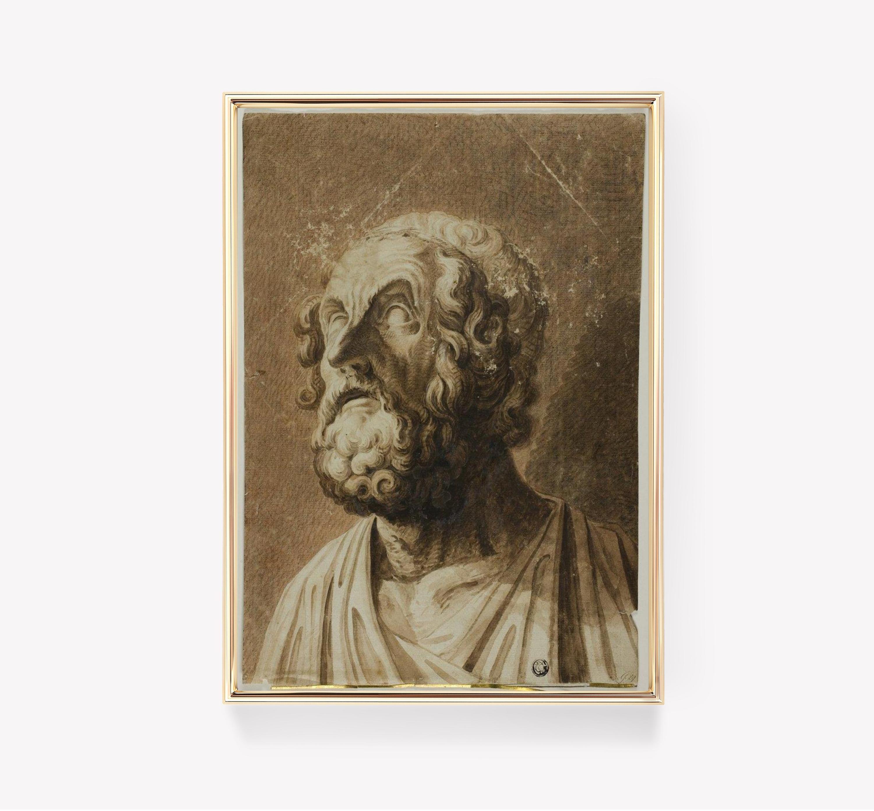 Bust Of Homer Limited Edition Posters (No Frame) Bust Of Homer Limited Edition Posters (No Frame)