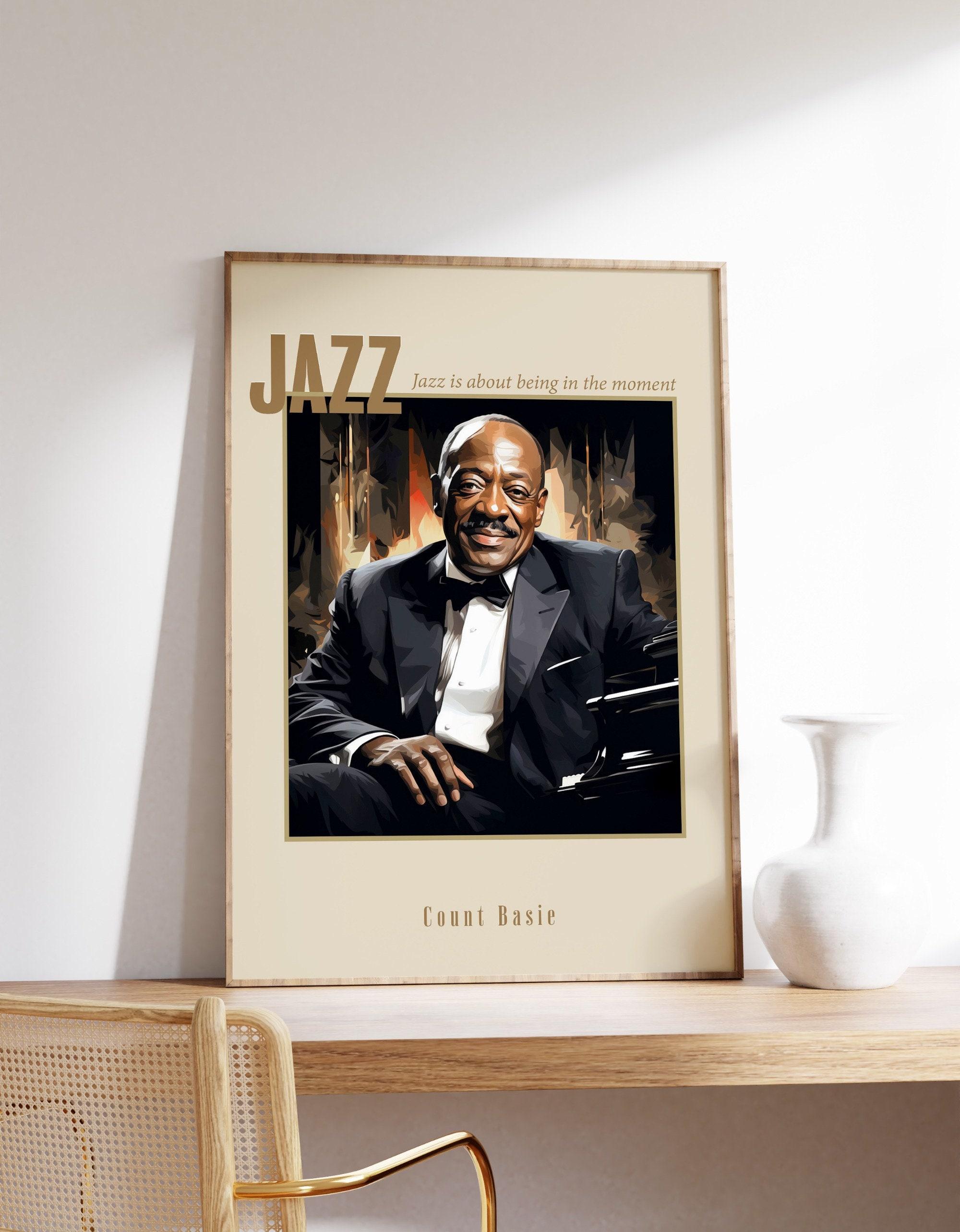 Count Basie Trending Style Poster (No Frame) Count Basie Trending Style Poster (No Frame)