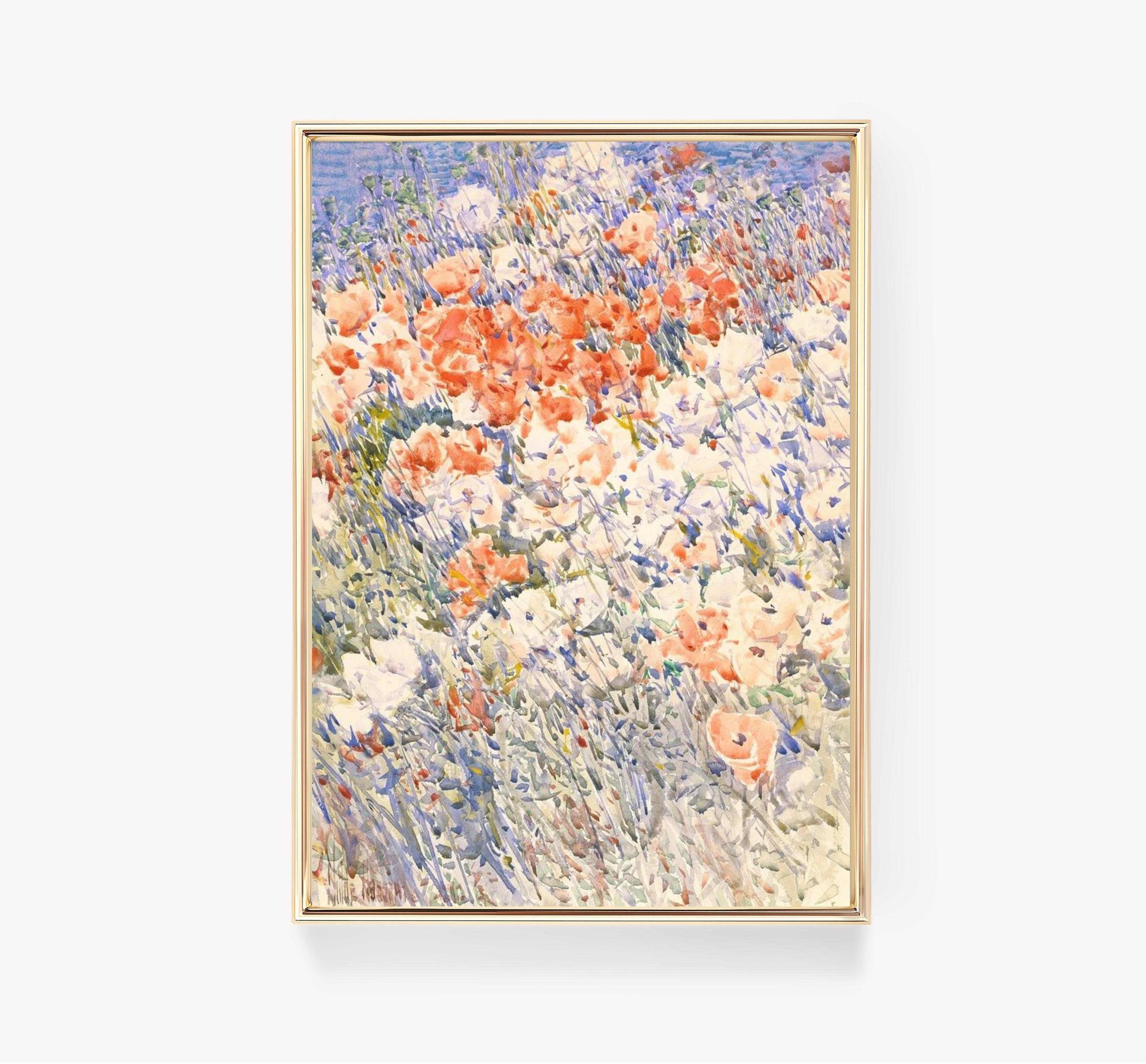 Field Of Poppies Trending Style Poster (No Frame) Field Of Poppies Trending Style Poster (No Frame)