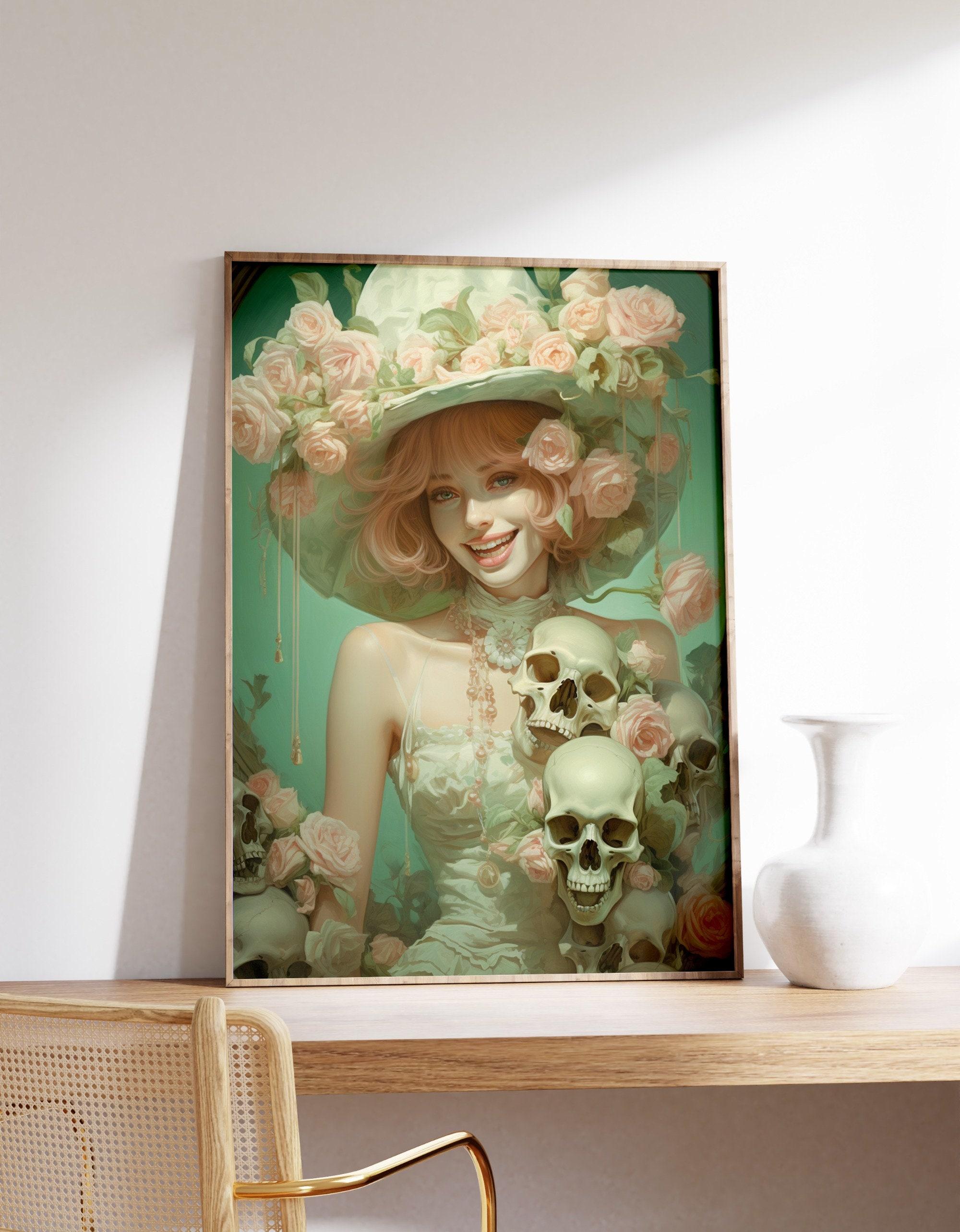 Floral Skull Limited Edition Posters (No Frame) Floral Skull Limited Edition Posters (No Frame)