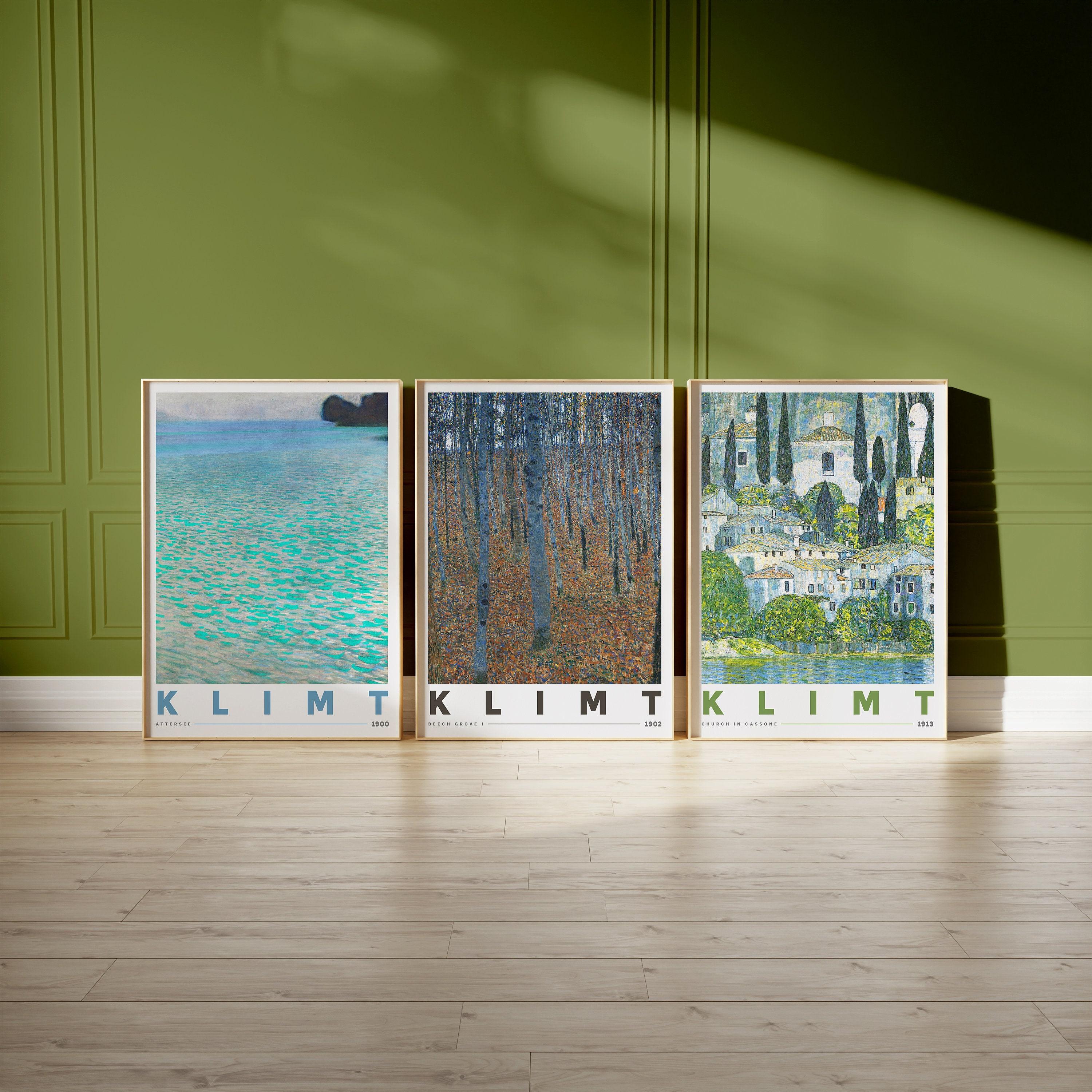 Gustav Klimt Set Of 3 54 Trending Style Poster (No Frame) Gustav Klimt Set Of 3 54 Trending Style Poster (No Frame)