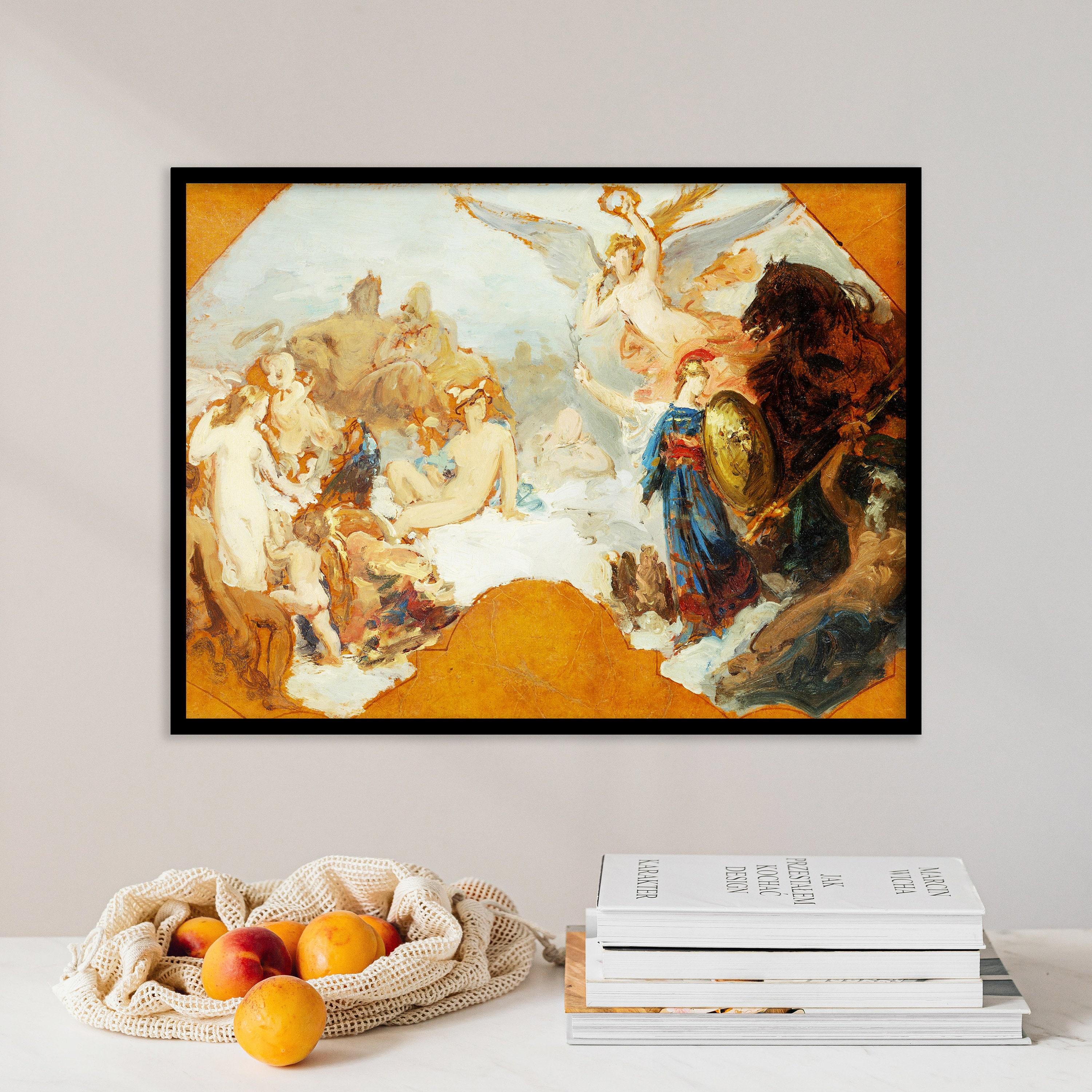 Isidore Pils Minerva Combating Brute Force Trending Style Poster (No Frame) Isidore Pils Minerva Combating Brute Force Trending Style Poster (No Frame)