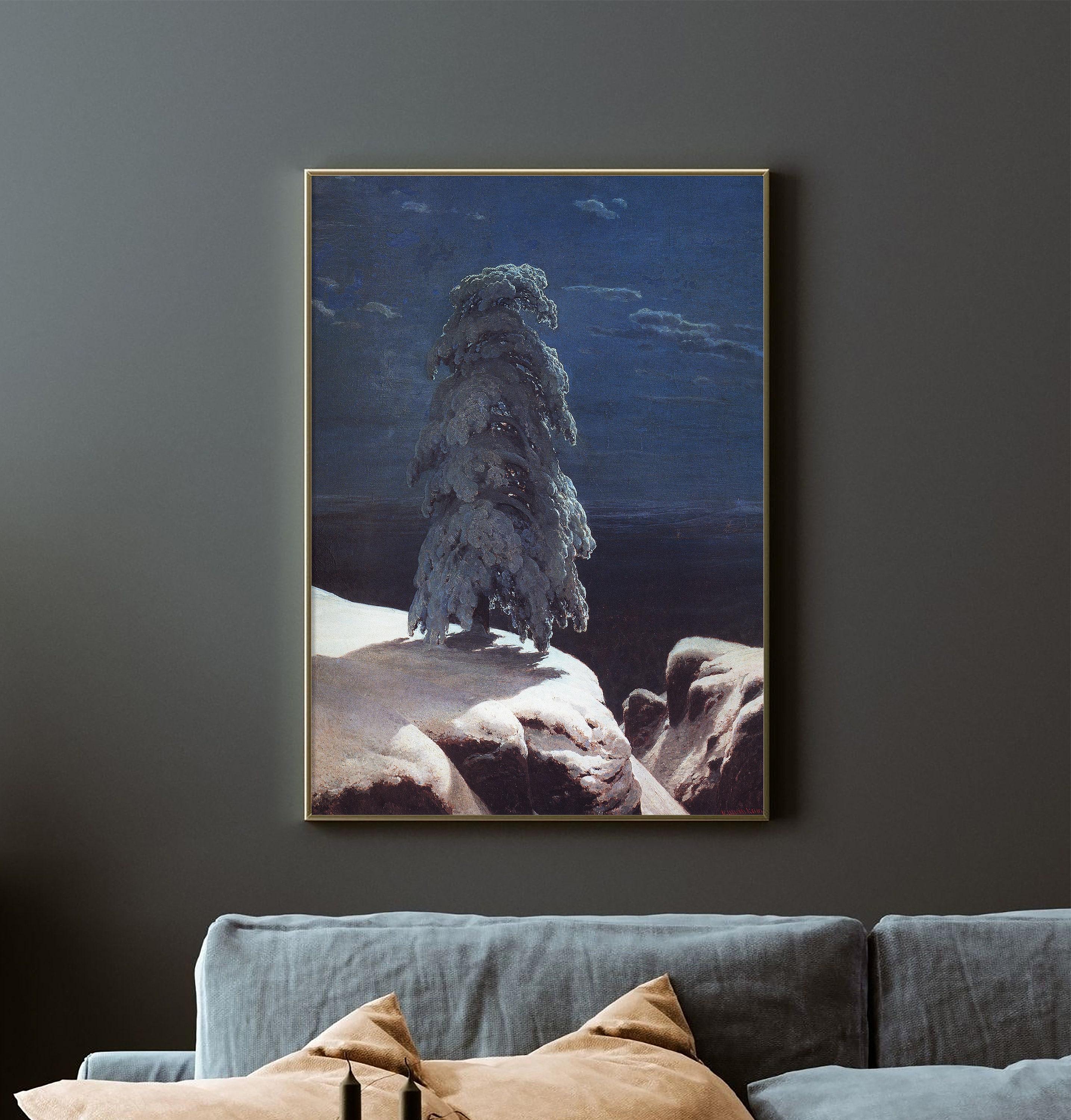 Ivan Shishkin In The Wild North 1891 Vintage Limited Edition Posters (No Frame) Ivan Shishkin In The Wild North 1891 Vintage Limited Edition Posters (No Frame)