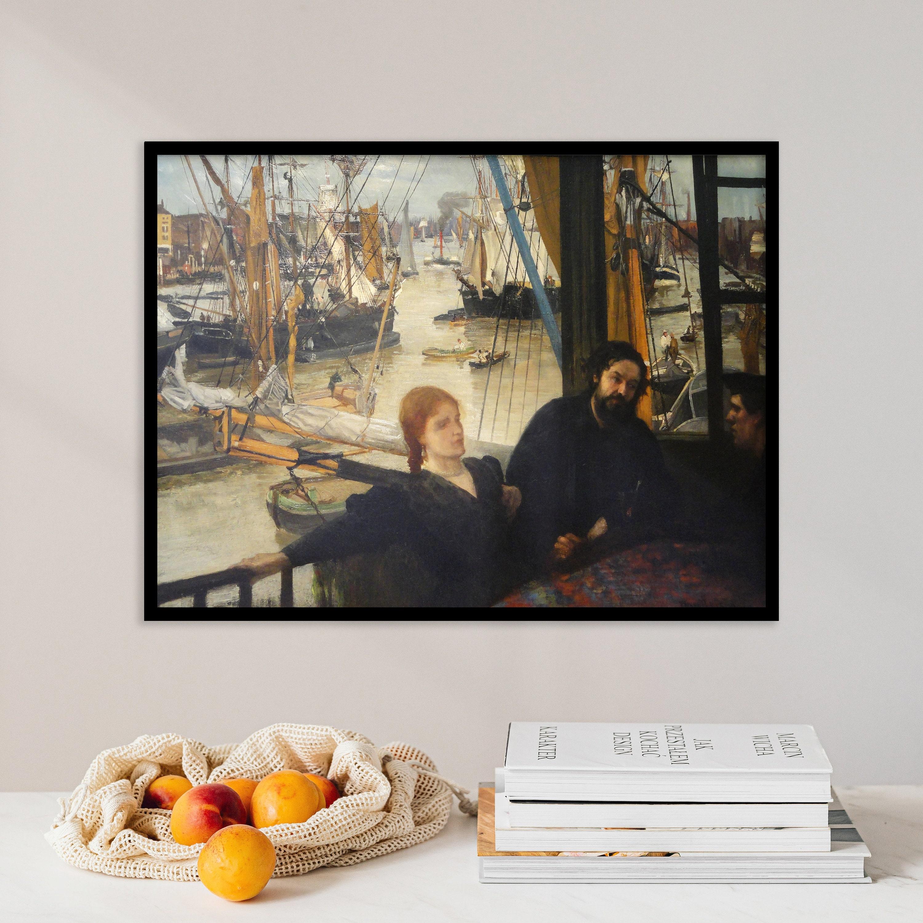 James Mcneill Whistler Daderot Vintage Portrait Limited Edition Posters (No Frame) James Mcneill Whistler Daderot Vintage Portrait Limited Edition Posters (No Frame)