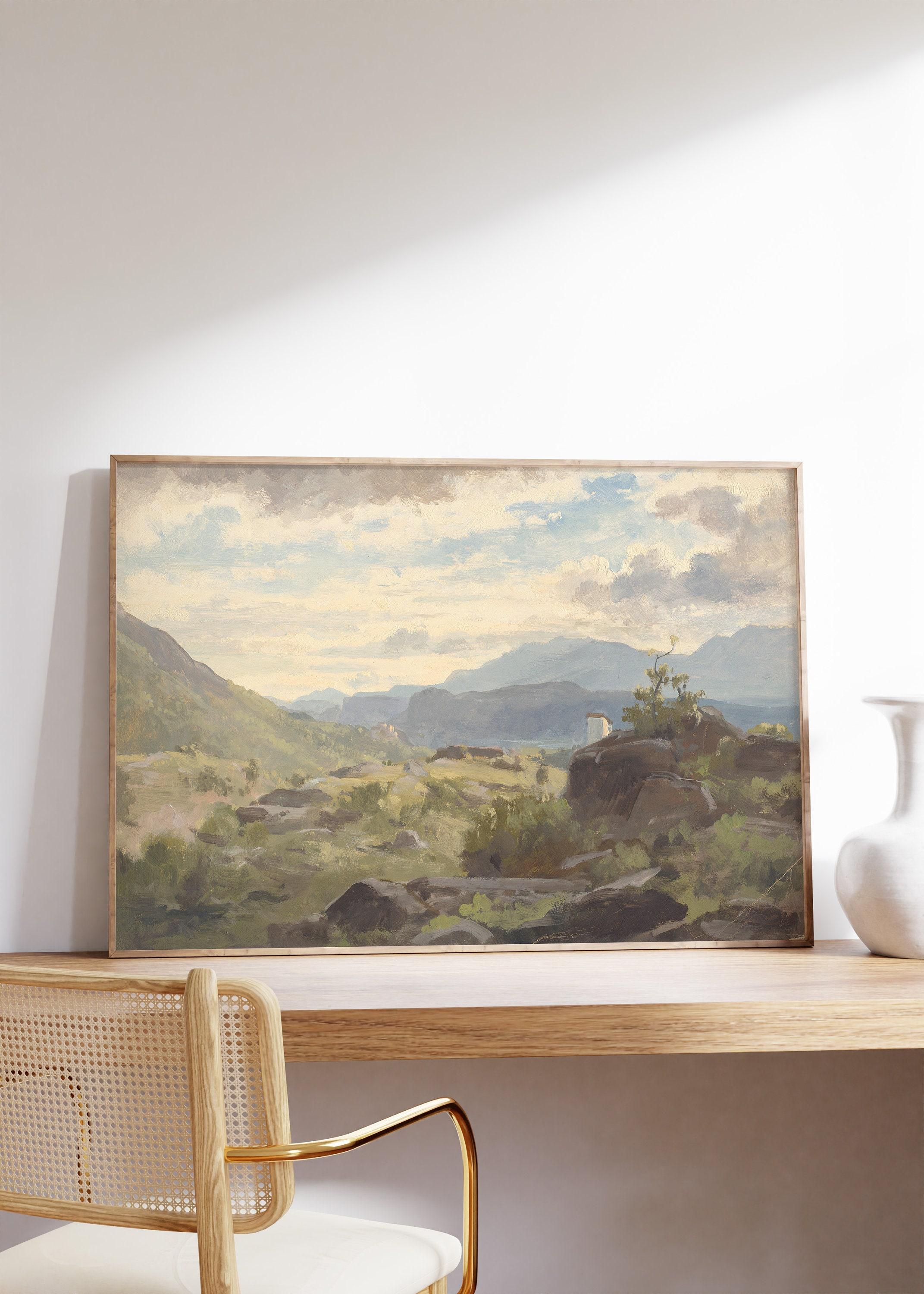 Jan Nowopack Landscape Study 1860 Vintage Awesome Poster (No Frame) Jan Nowopack Landscape Study 1860 Vintage Awesome Poster (No Frame)