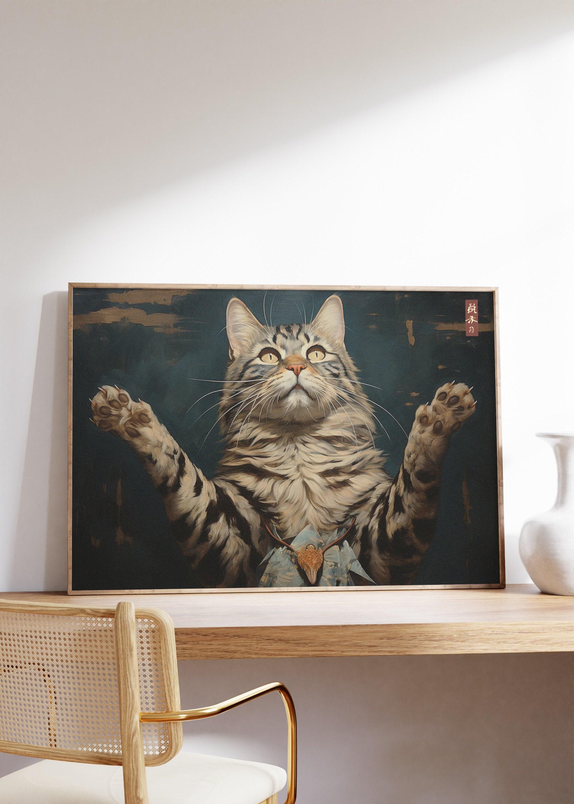 Japanese Cat Art 9 Trending Style Poster (No Frame) Japanese Cat Art 9 Trending Style Poster (No Frame)