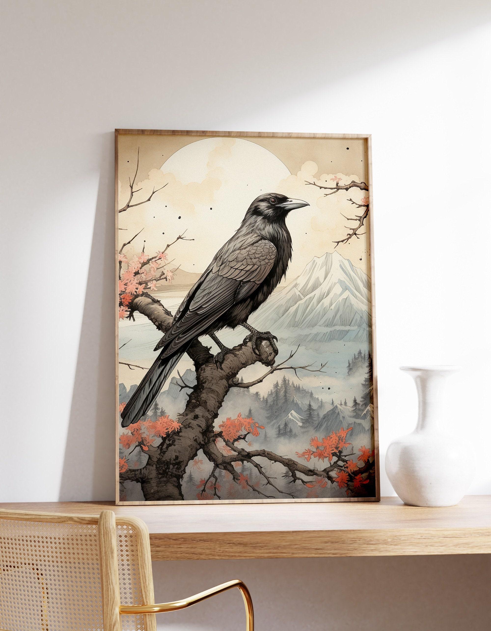 Japanese Crow Limited Edition Posters (No Frame) Japanese Crow Limited Edition Posters (No Frame)