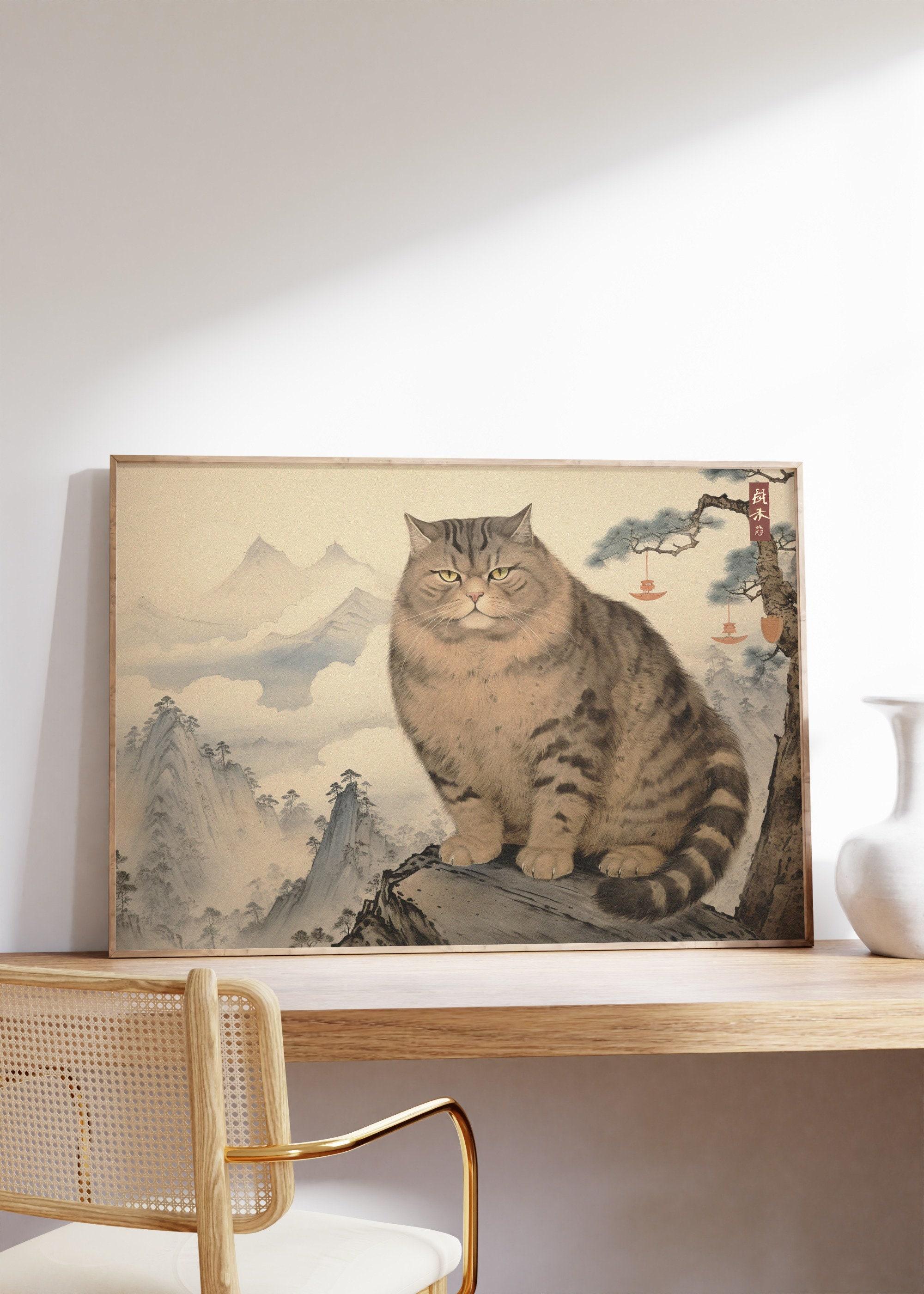 Japanese Fat Cat Art 3 Limited Edition Posters (No Frame) Japanese Fat Cat Art 3 Limited Edition Posters (No Frame)