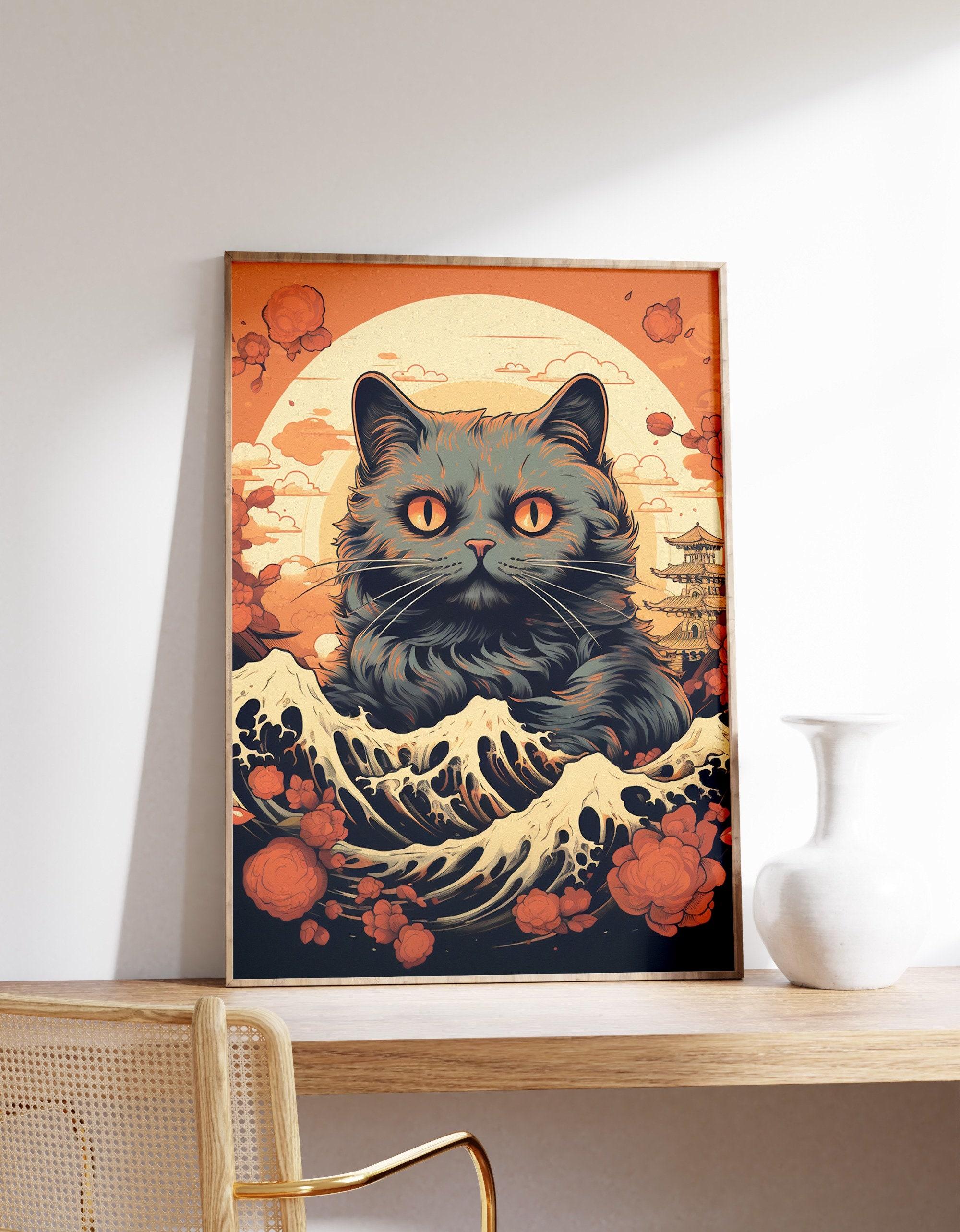 Japanese Funny Cat 3 Awesome Poster (No Frame) Japanese Funny Cat 3 Awesome Poster (No Frame)