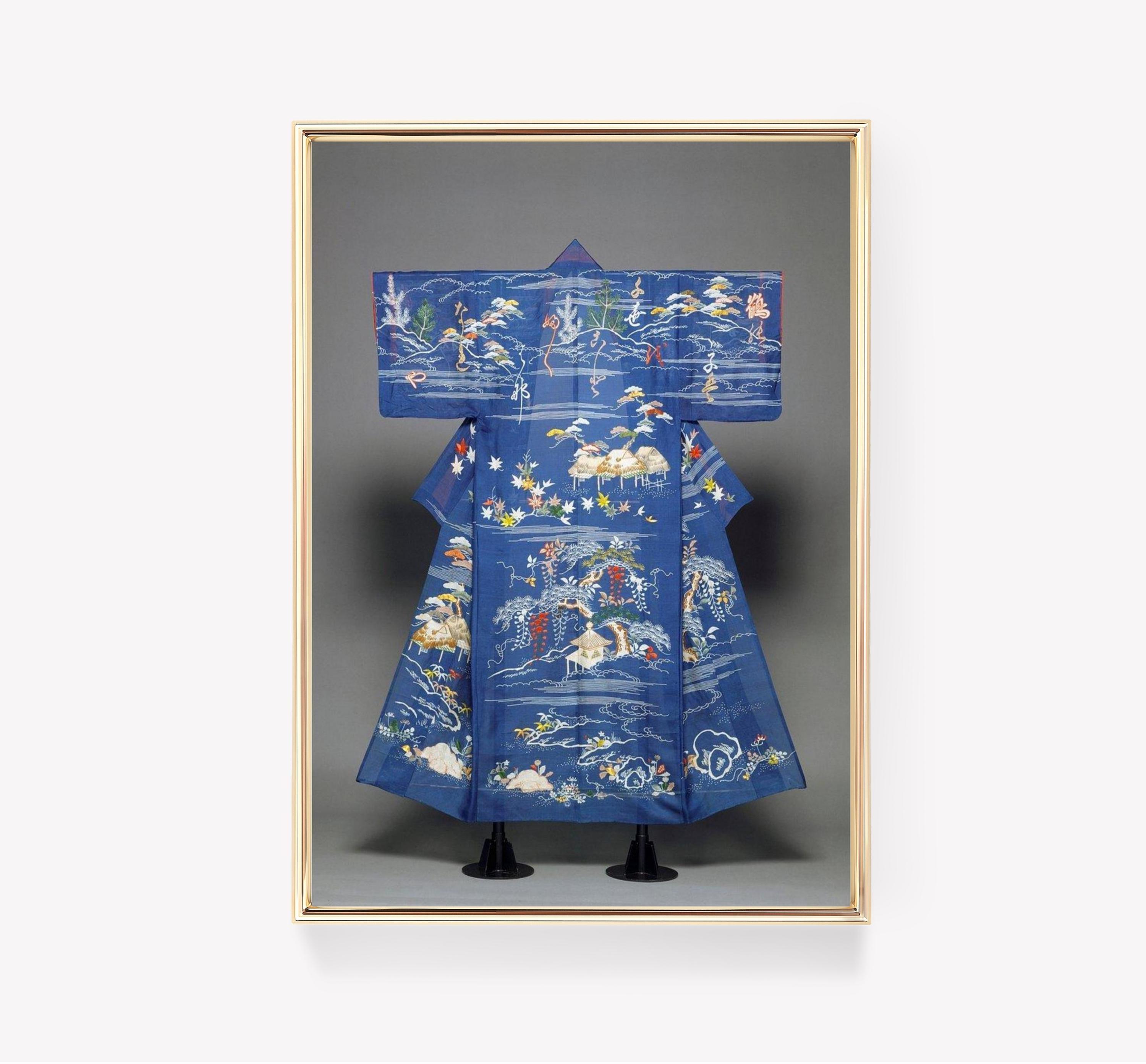 Japanese Kimono Landscape Design Art Trending Style Poster (No Frame) Japanese Kimono Landscape Design Art Trending Style Poster (No Frame)