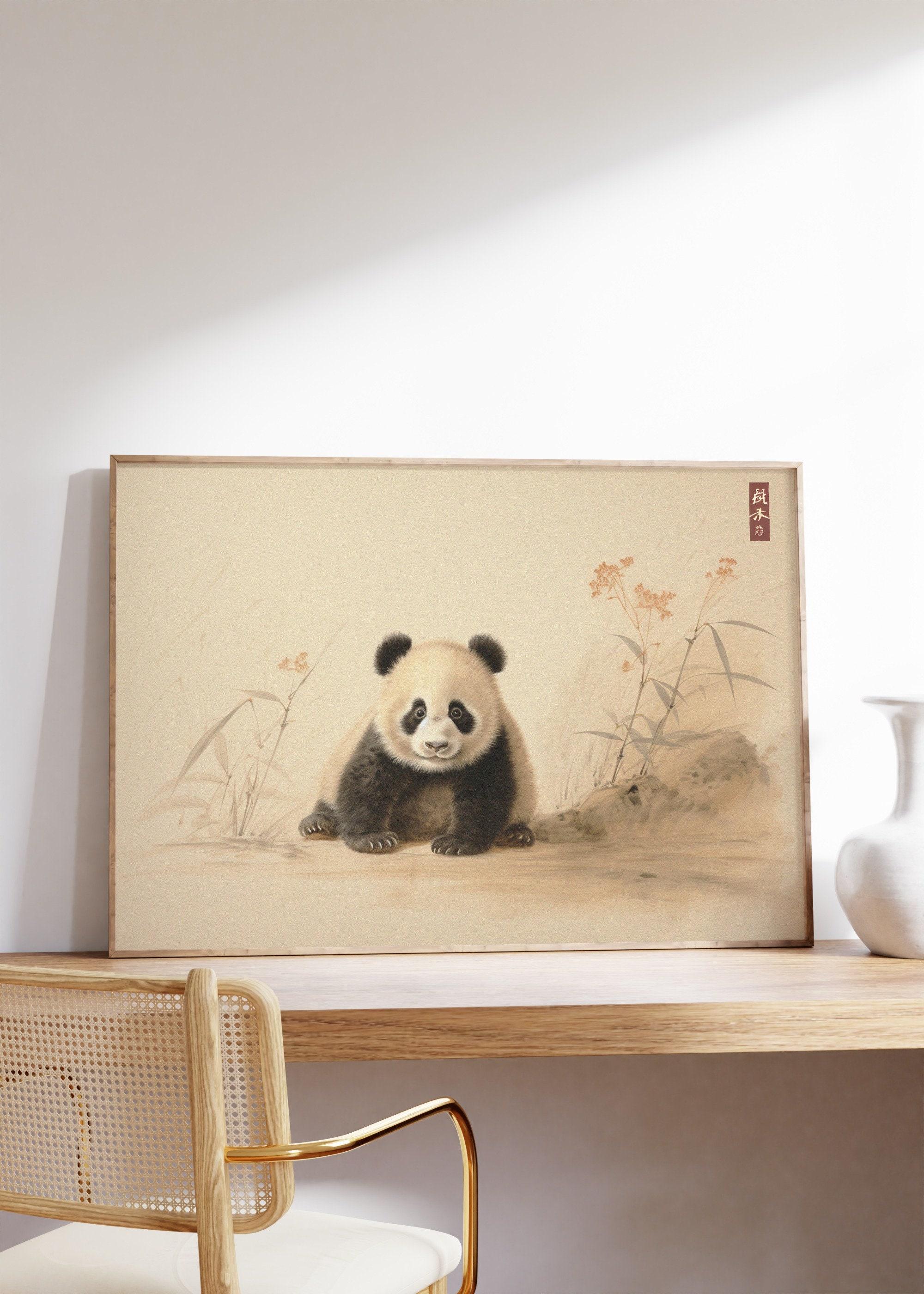 Japanese Panda Art 2 Trending Style Poster (No Frame) Japanese Panda Art 2 Trending Style Poster (No Frame)