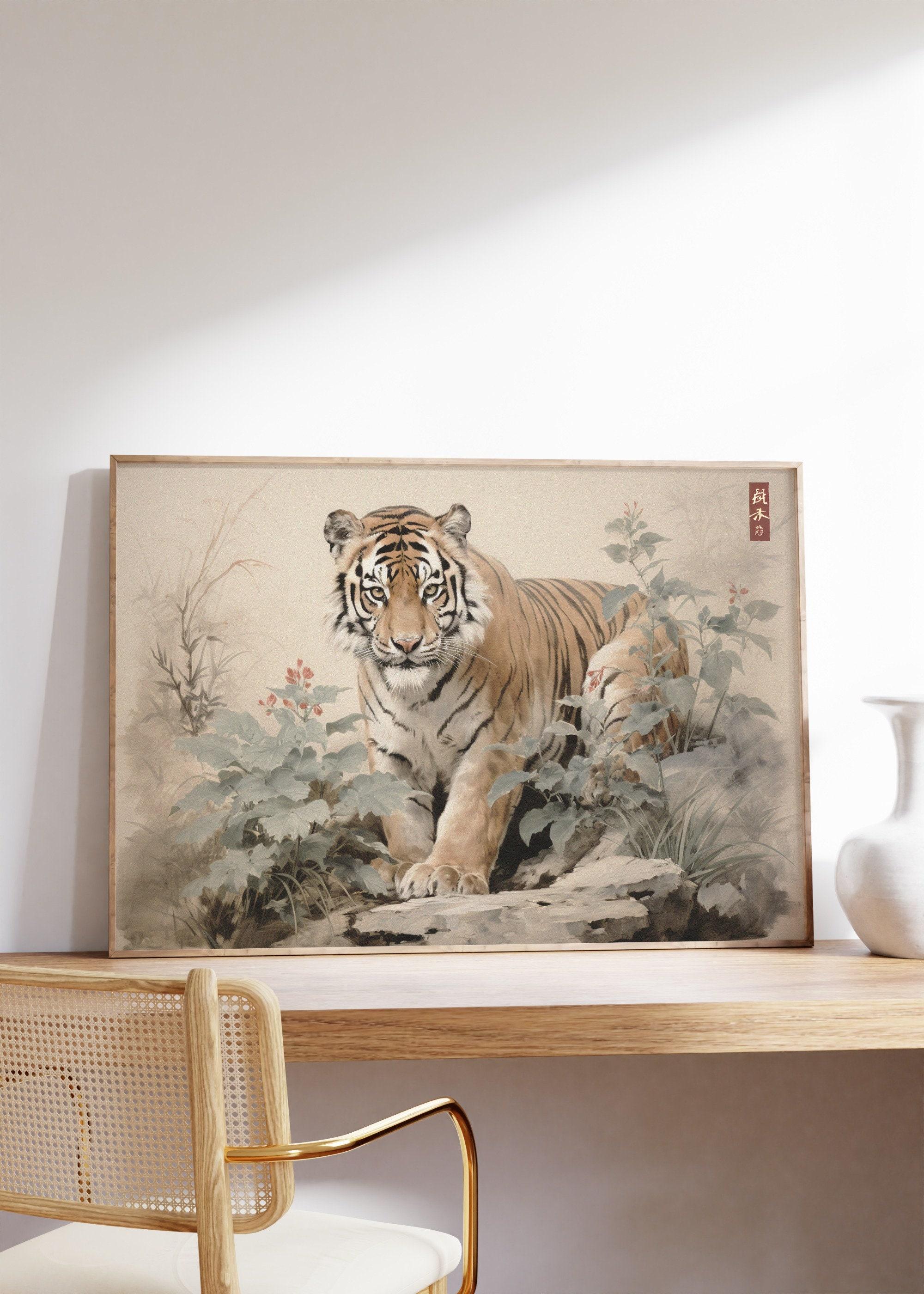 Japanese Tiger Art 2 Trending Style Poster (No Frame) Japanese Tiger Art 2 Trending Style Poster (No Frame)