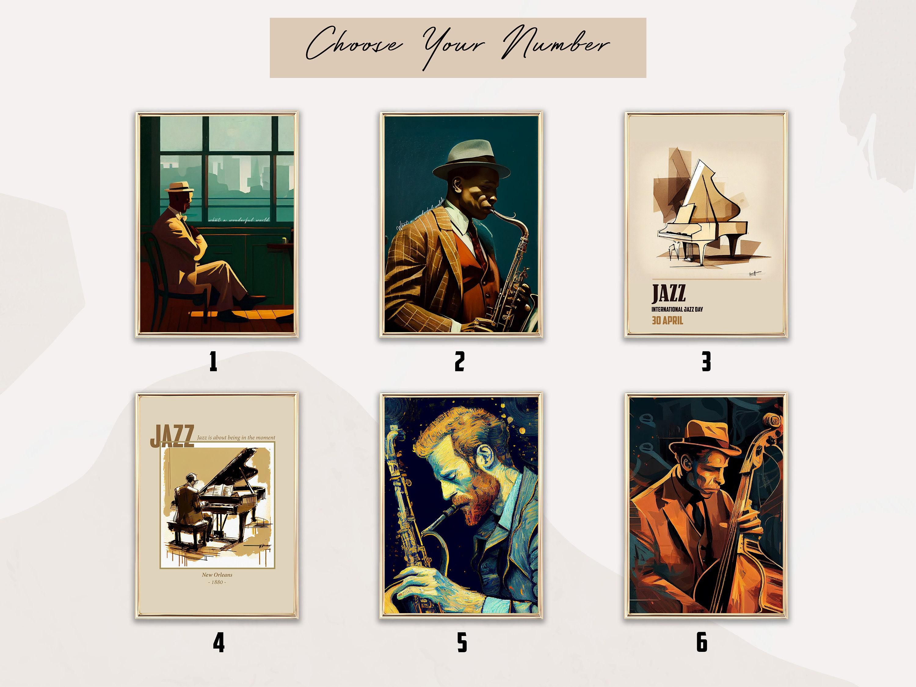 Jazz 8 Awesome Poster (No Frame) Jazz 8 Awesome Poster (No Frame)