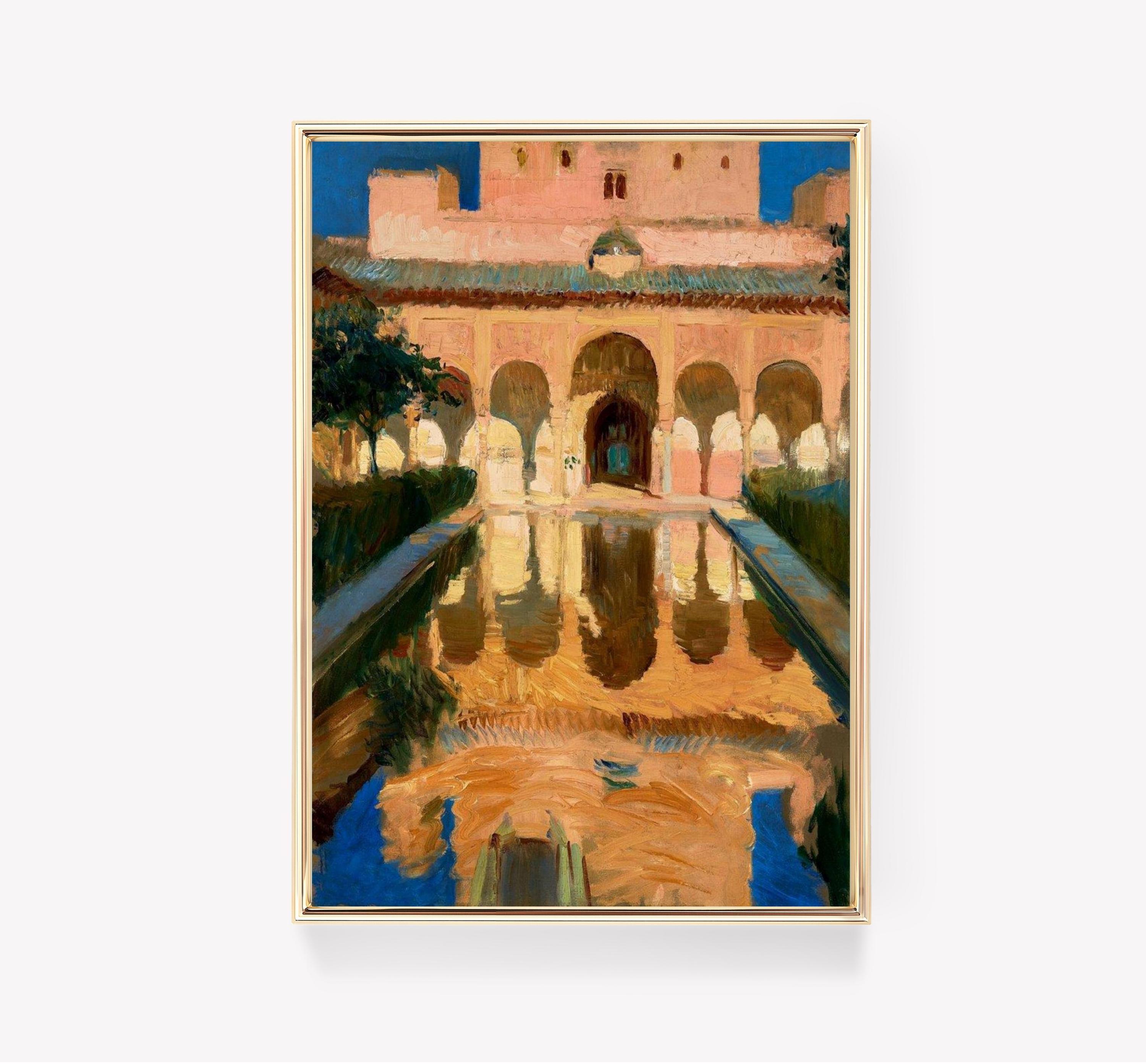 Joaqun Sorolla Art Alhambra Limited Edition Posters (No Frame) Joaqun Sorolla Art Alhambra Limited Edition Posters (No Frame)