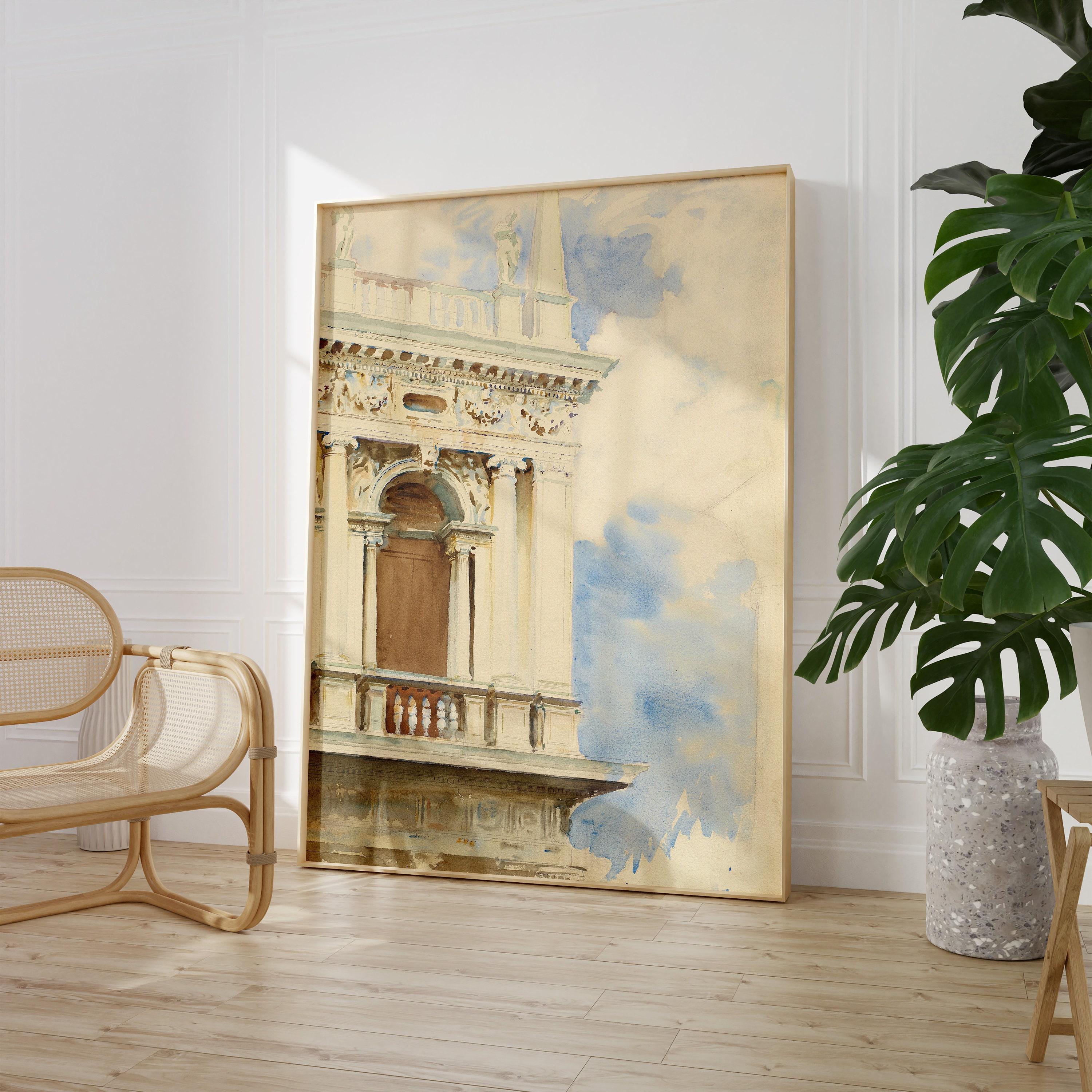 John Singer Sargent A Corner Of The Library In Venice 1904 Vintage Awesome Poster (No Frame) John Singer Sargent A Corner Of The Library In Venice 1904 Vintage Awesome Poster (No Frame)