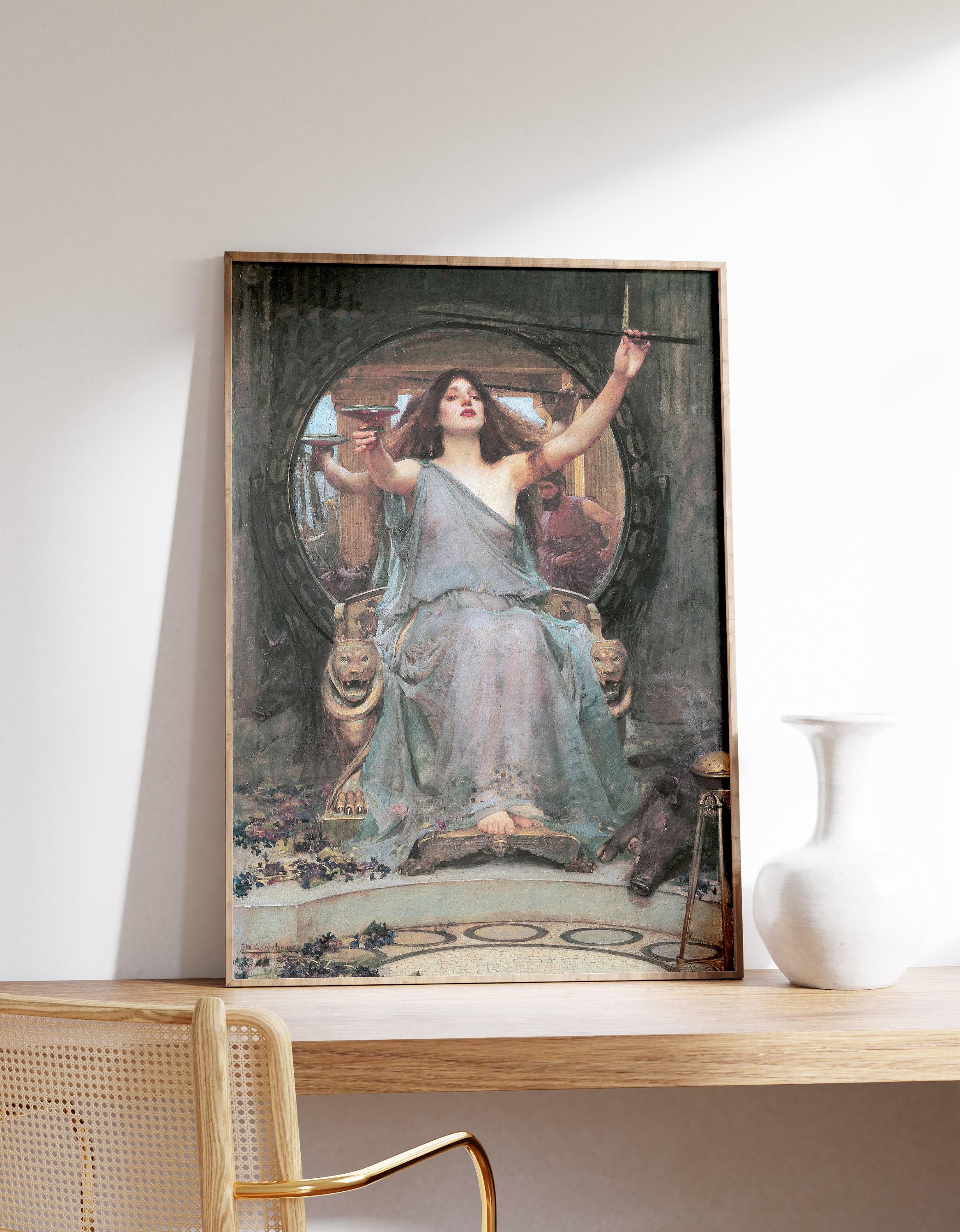 John William Waterhouse Circe Offering The Cup To Odysseus 1891 Awesome Poster (No Frame) John William Waterhouse Circe Offering The Cup To Odysseus 1891 Awesome Poster (No Frame)