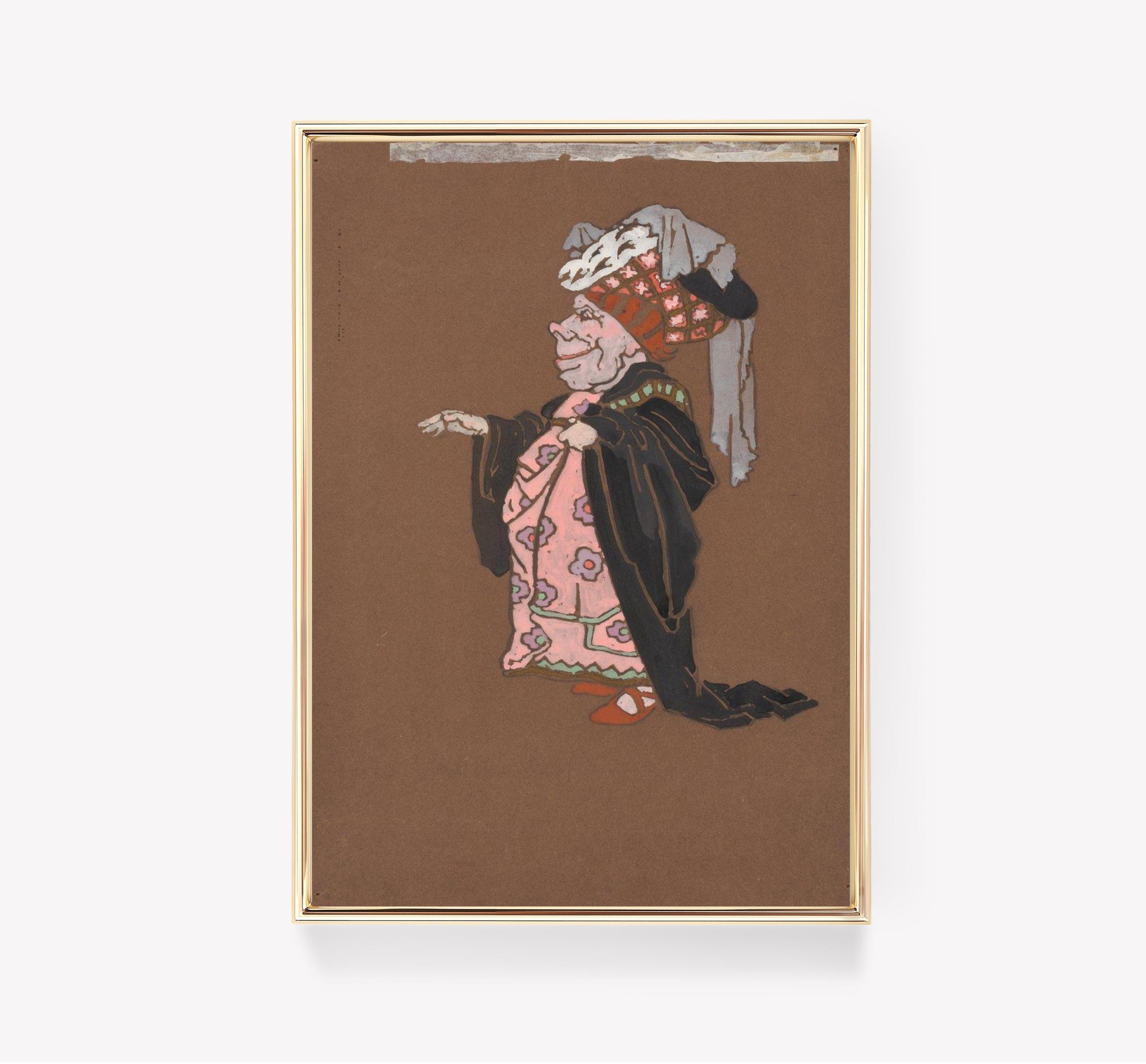 Karel Apek The Insect Play Costume Design Thrift Costume Early 1920s Vintage Drawing Art Limited Edition Posters (No Frame) Karel Apek The Insect Play Costume Design Thrift Costume Early 1920s Vintage Drawing Art Limited Edition Posters (No Frame)