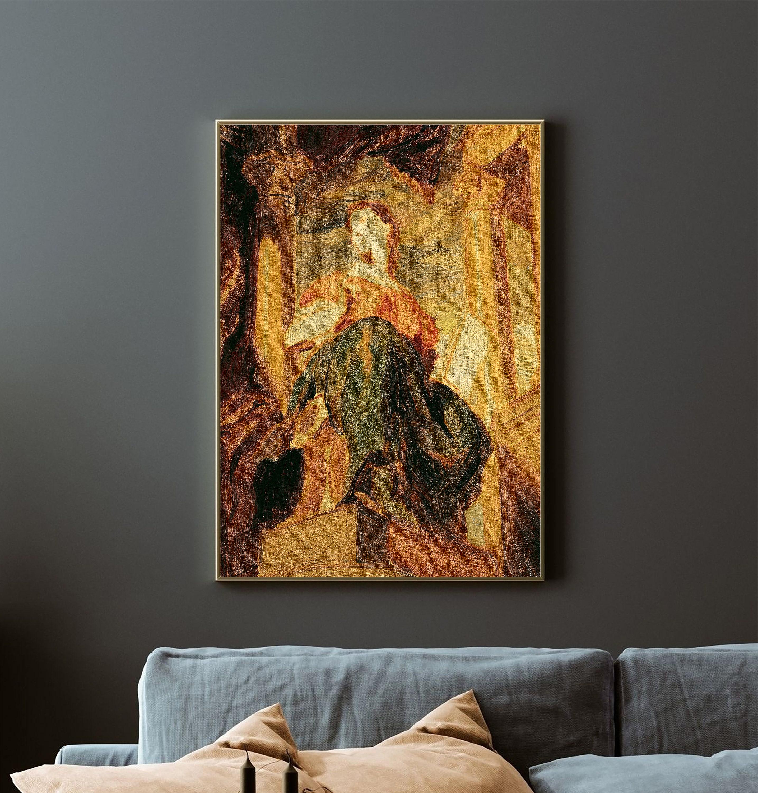 Lady Portrait Trending Style Poster (No Frame) Lady Portrait Trending Style Poster (No Frame)