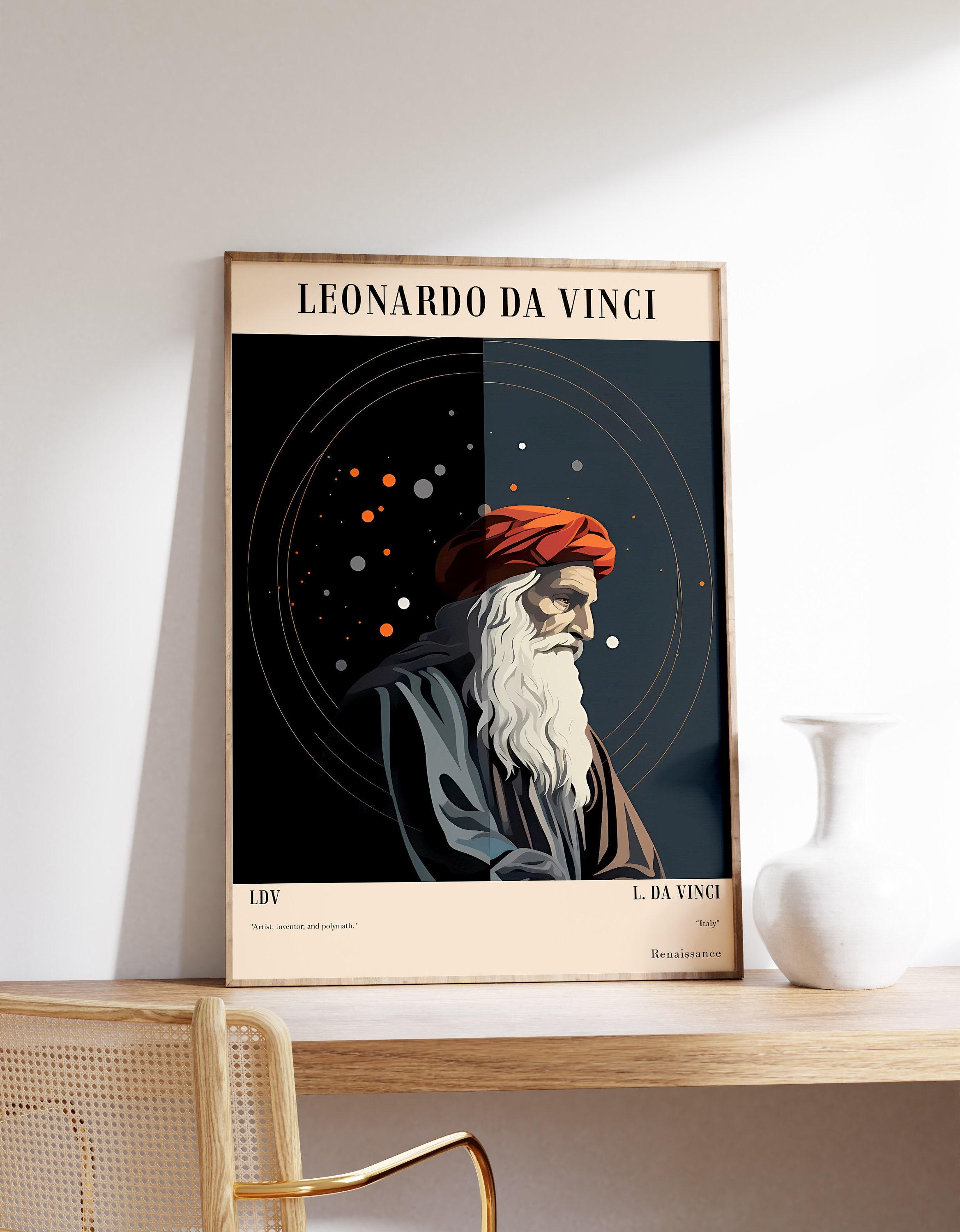 Leonardo Da Vinci 6 Awesome Poster (No Frame) Leonardo Da Vinci 6 Awesome Poster (No Frame)
