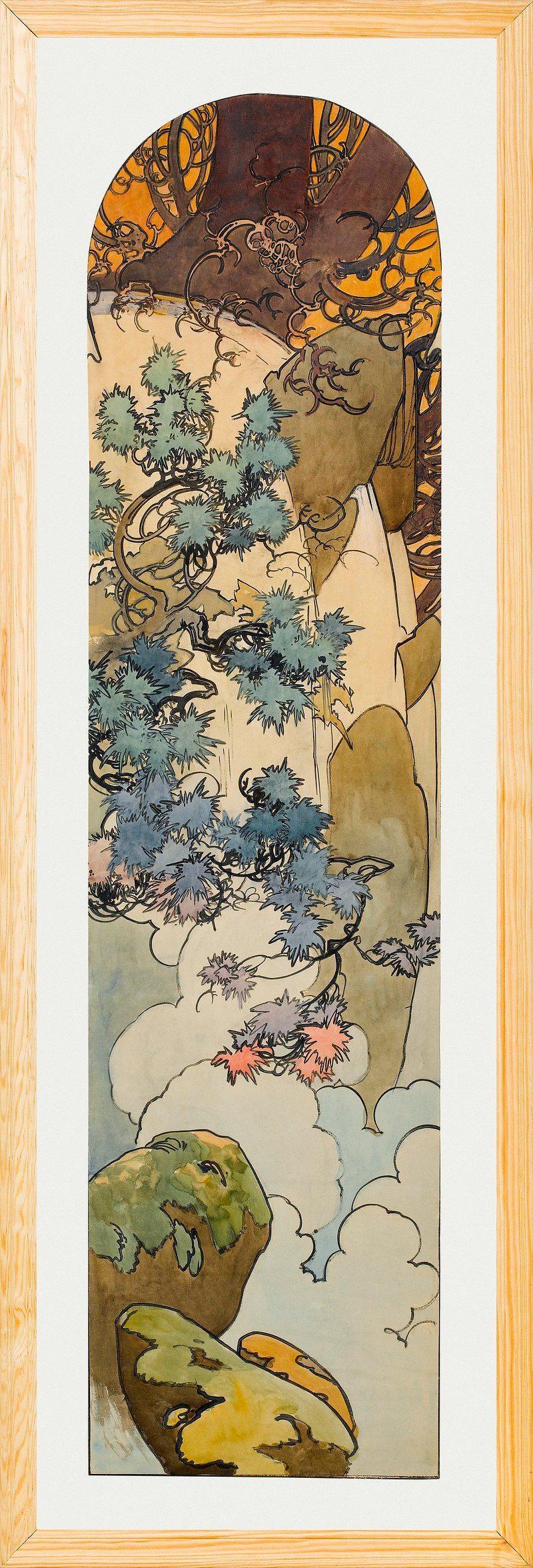 Li Tang Verdant Mountain Awesome Poster (No Frame) Li Tang Verdant Mountain Awesome Poster (No Frame)