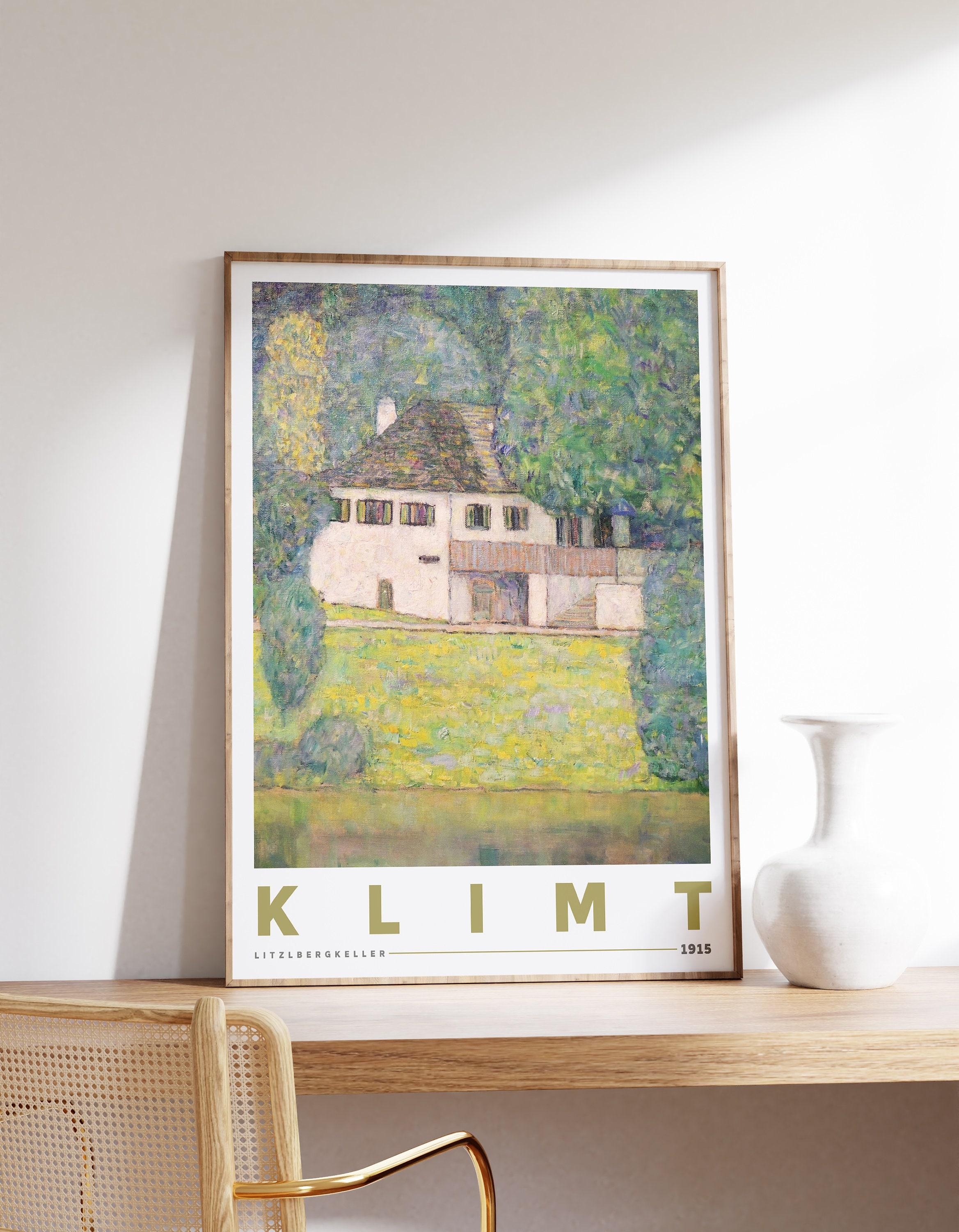 Litzlbergkeller By Gustav Klimt Exhibition Trending Style Poster (No Frame) Litzlbergkeller By Gustav Klimt Exhibition Trending Style Poster (No Frame)