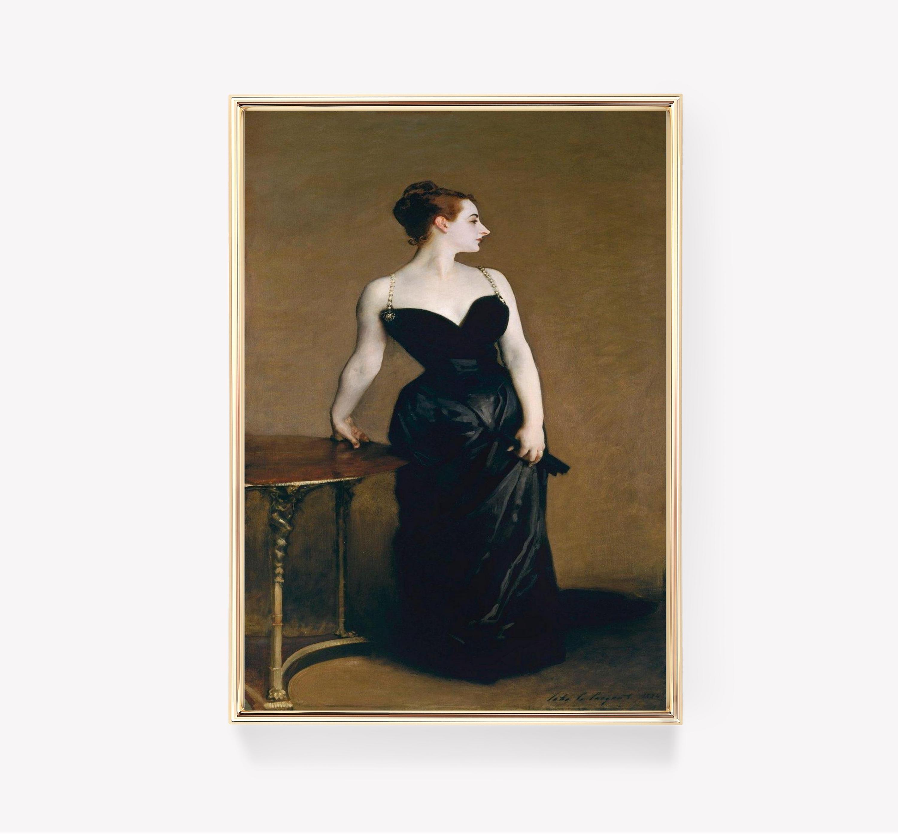 Madame X Portrait Vintage Limited Edition Posters (No Frame) Madame X Portrait Vintage Limited Edition Posters (No Frame)