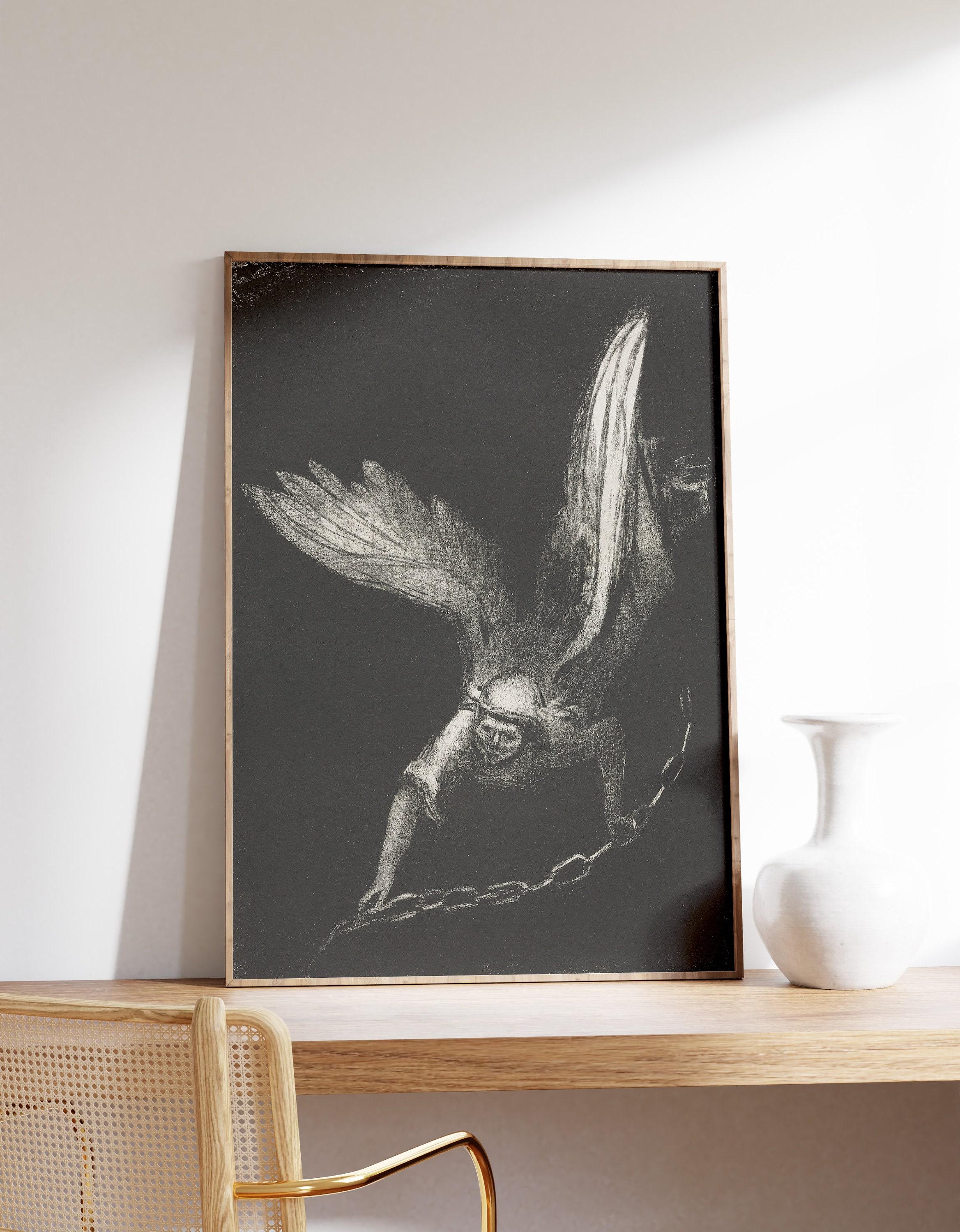 Odilon Redon The Apocalypse Of Saint John 1899 Vintage Trending Style Poster (No Frame) Odilon Redon The Apocalypse Of Saint John 1899 Vintage Trending Style Poster (No Frame)