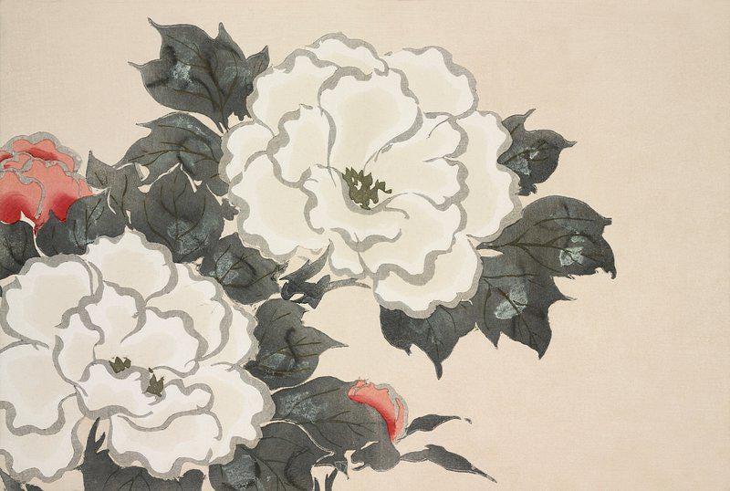 Peonies Art Katsushika Hokusai Vintage Trending Style Poster (No Frame) Peonies Art Katsushika Hokusai Vintage Trending Style Poster (No Frame)
