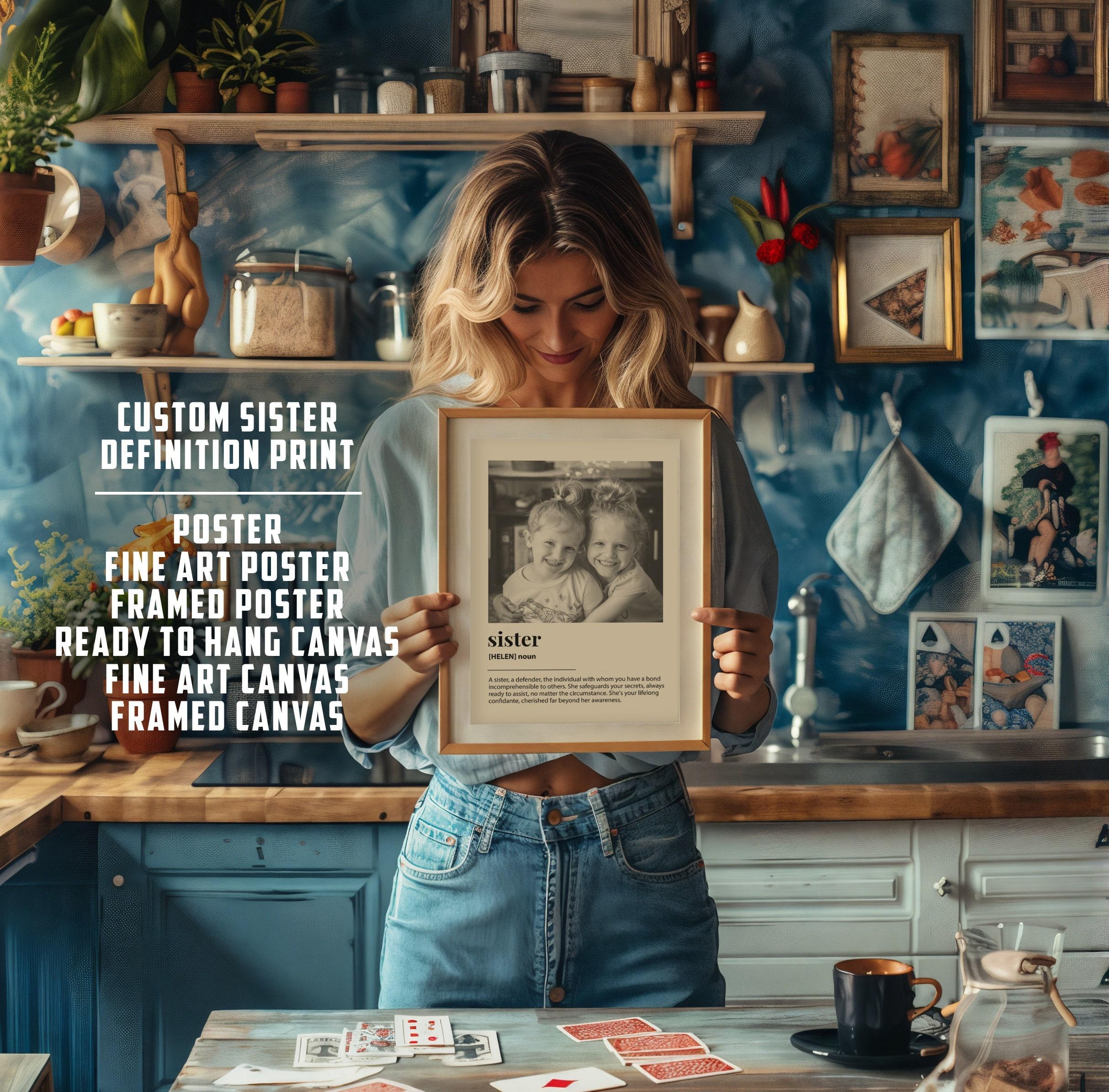 Personalized Sister Definition Trending Style Poster (No Frame) Personalized Sister Definition Trending Style Poster (No Frame)