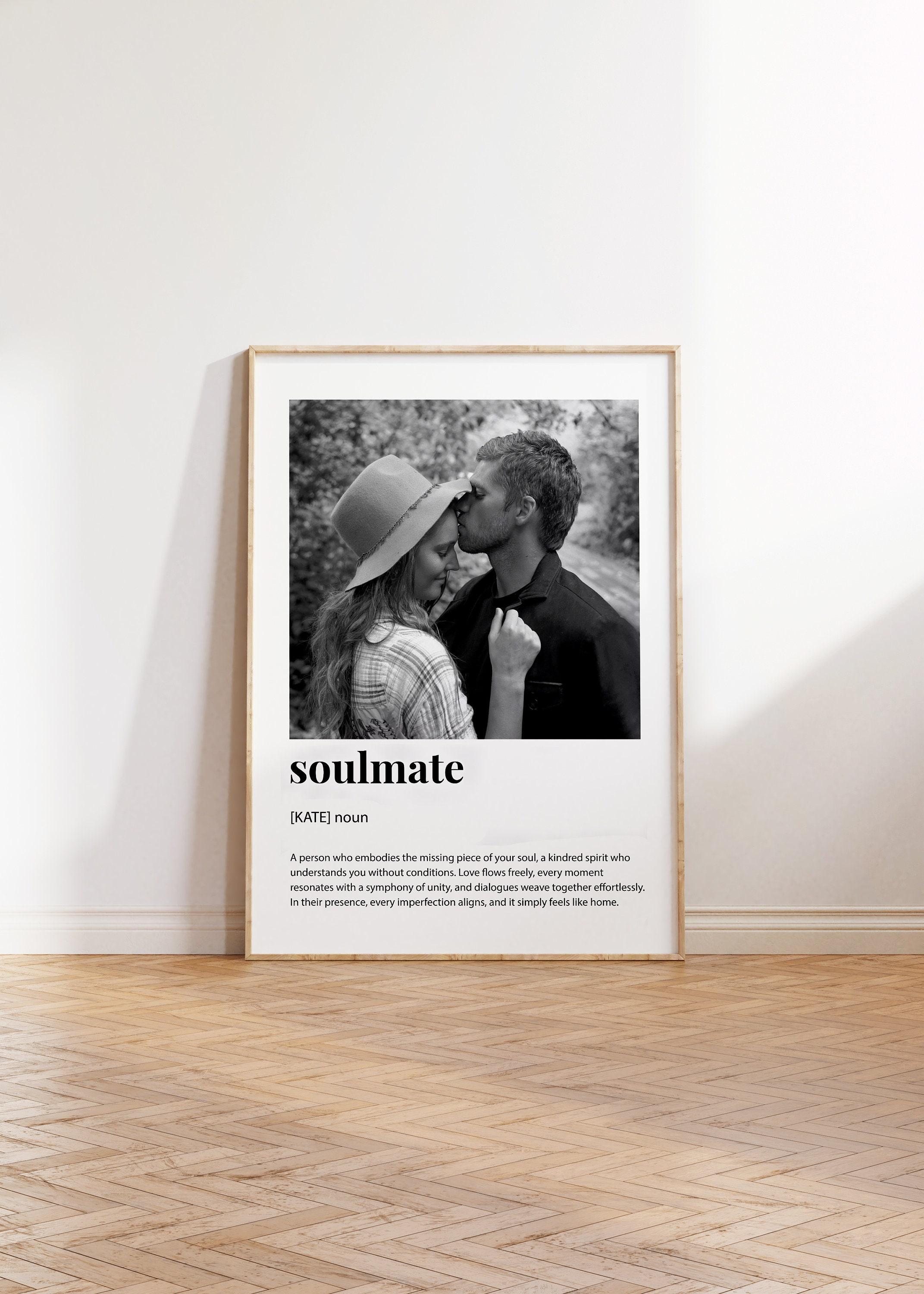 Personalized Soulmate Definition Limited Edition Posters (No Frame) Personalized Soulmate Definition Limited Edition Posters (No Frame)