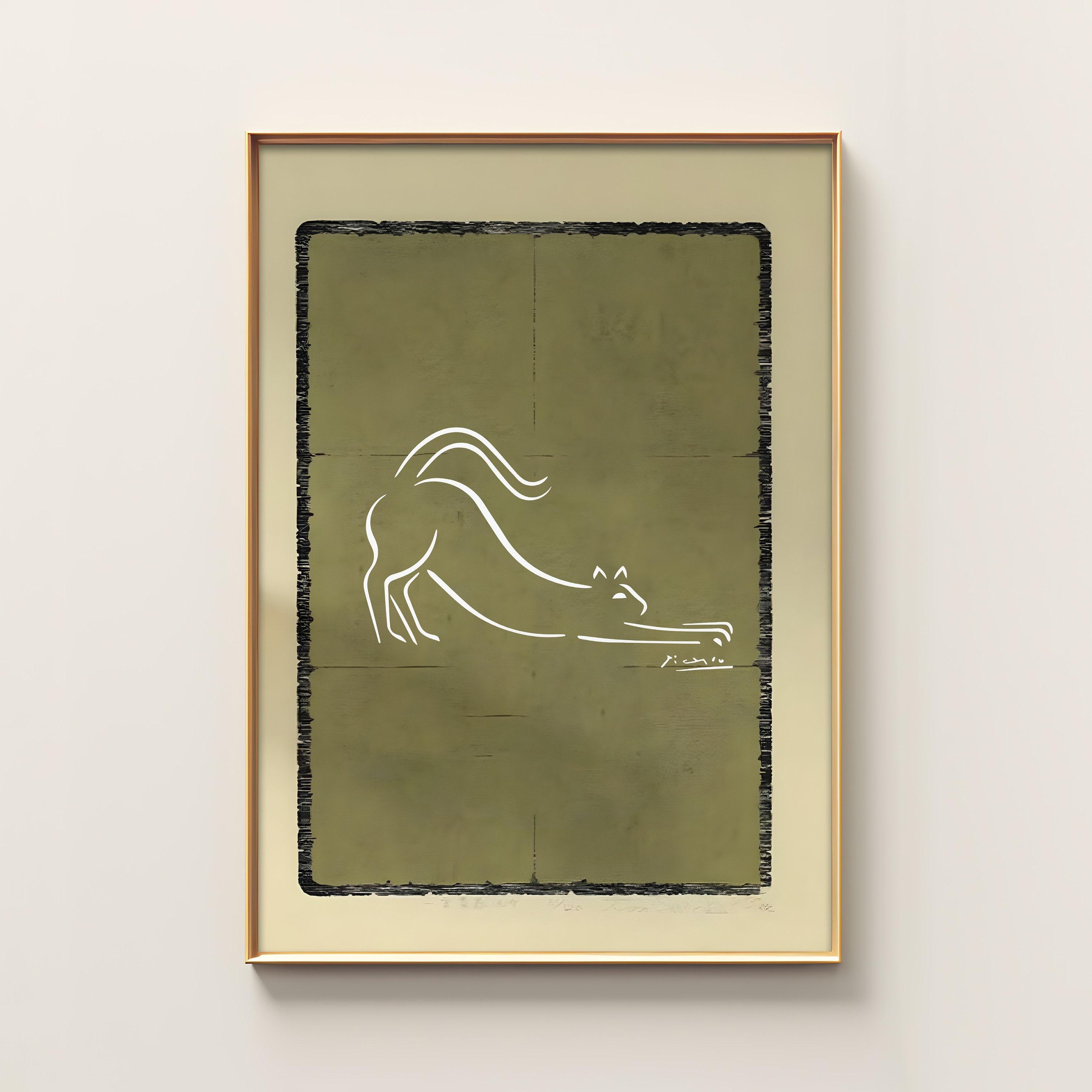 Picasso Cat Limited Edition Posters (No Frame)