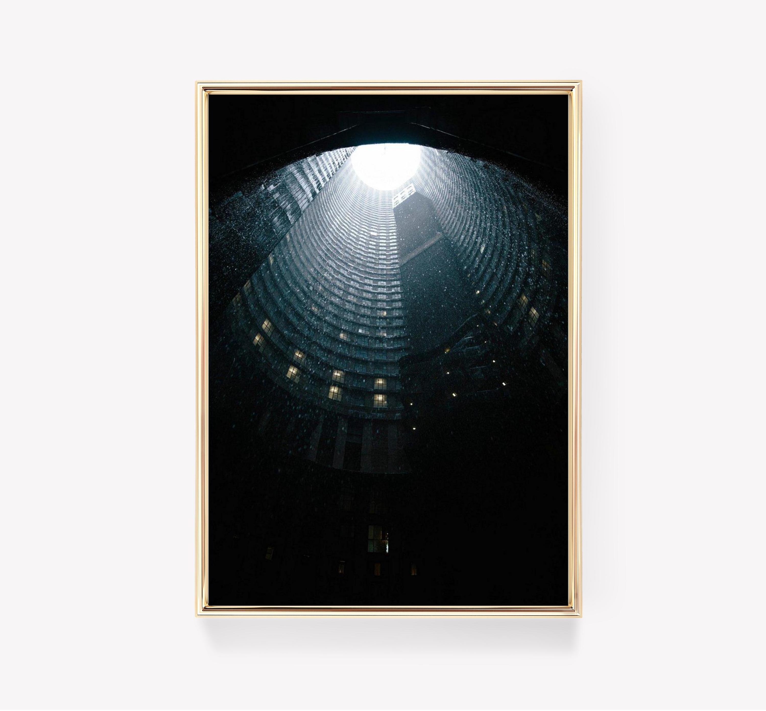 Rainy Cylinder Urban Architecture Sky View Modern Design Atmospheric Limited Edition Posters (No Frame) Rainy Cylinder Urban Architecture Sky View Modern Design Atmospheric Limited Edition Posters (No Frame)