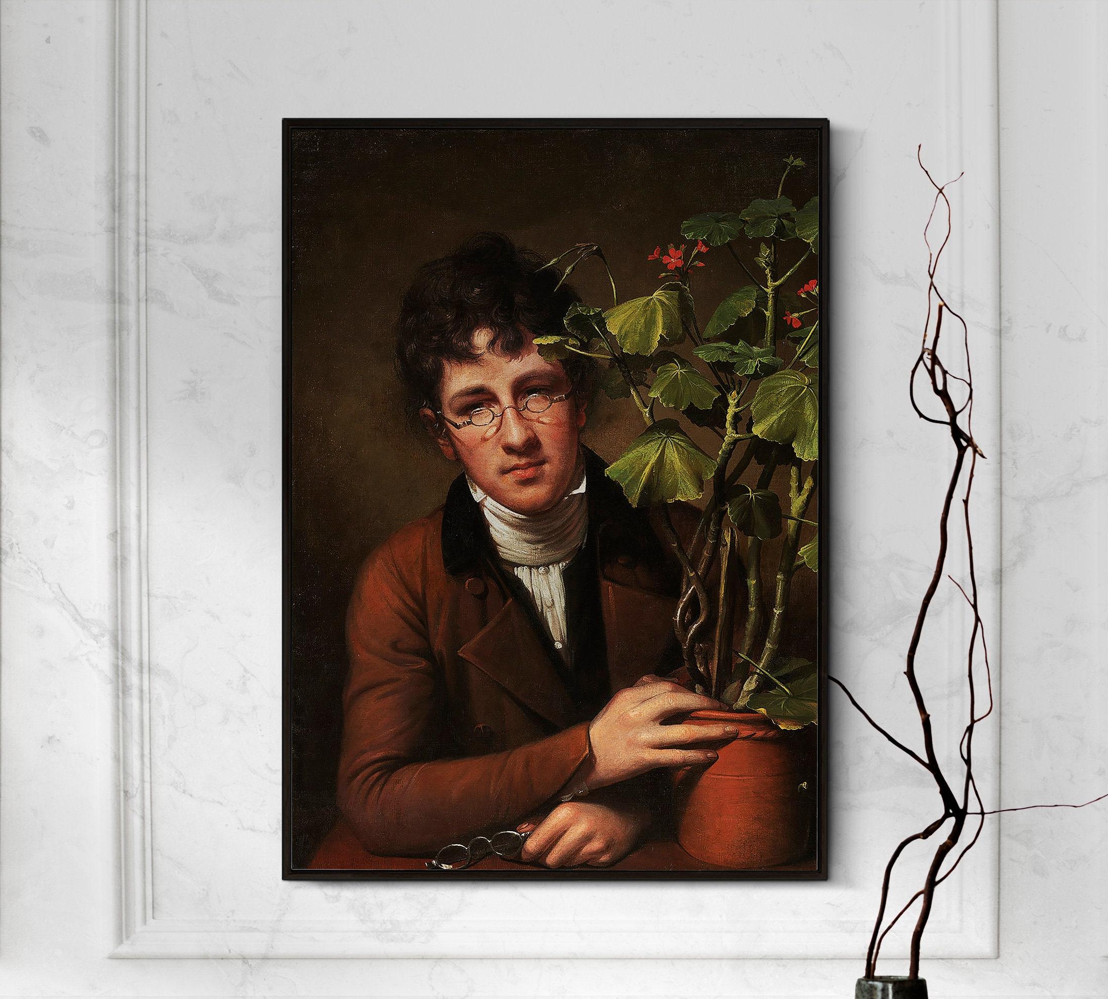 Rembrandt Peale Rubens Peale With A Geranium 1801 Awesome Poster (No Frame) Rembrandt Peale Rubens Peale With A Geranium 1801 Awesome Poster (No Frame)