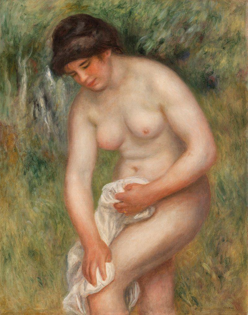 Renoir Bath Art Awesome Poster (No Frame)