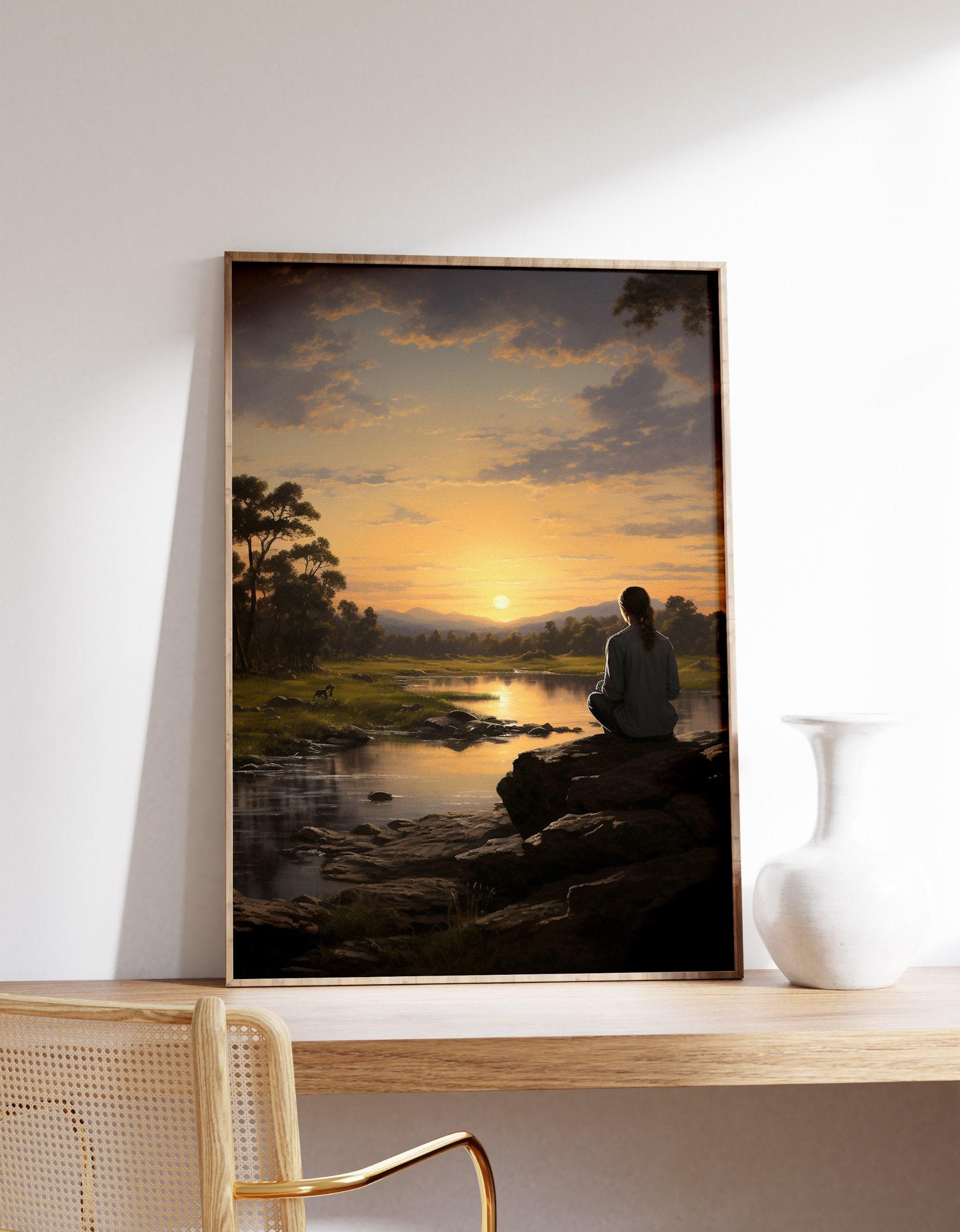Romantic Scene Cottagecore Awesome Poster (No Frame)
